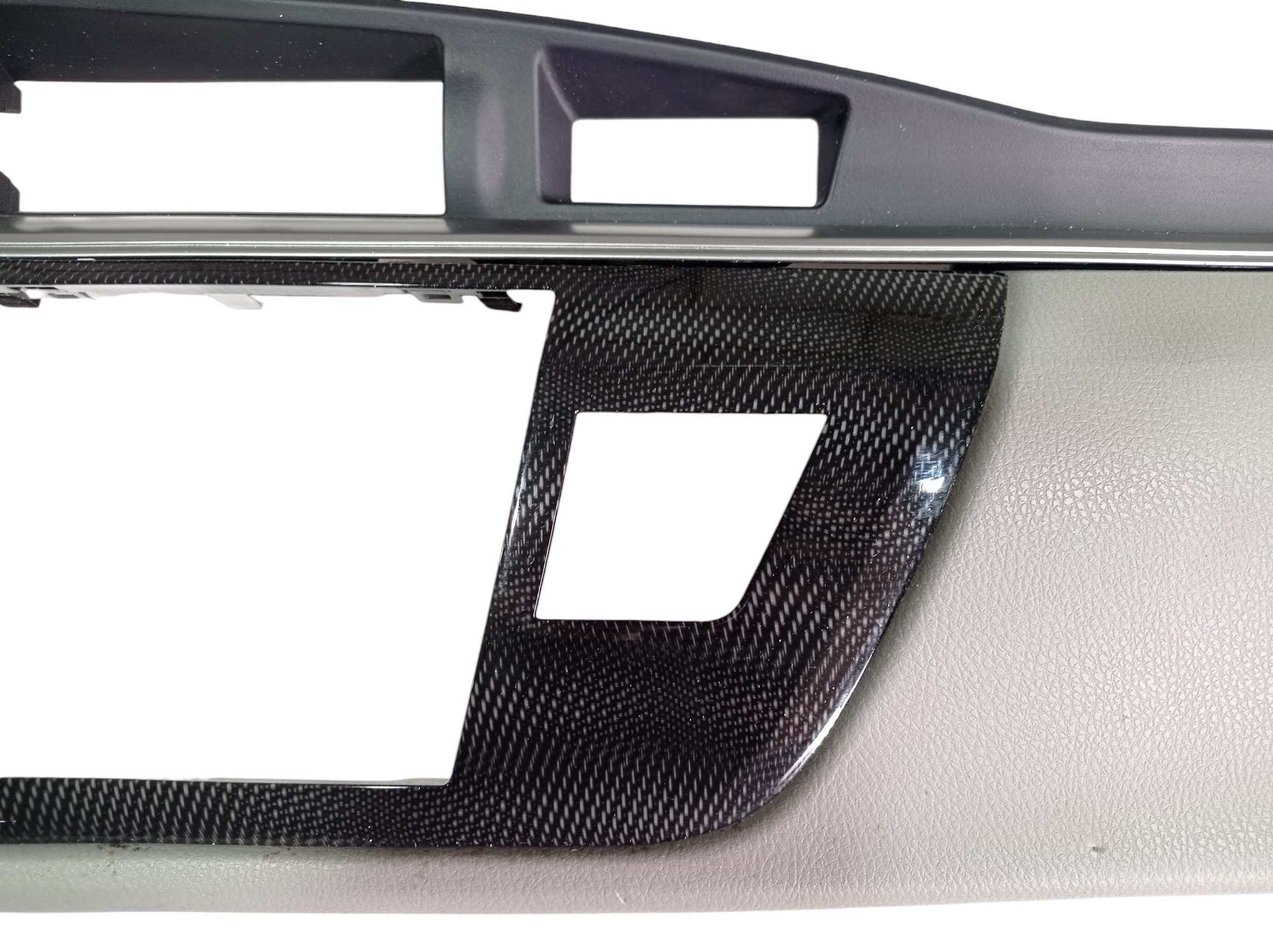 Moldura Acabamento Painel Toyota Corolla 2014 5547002380 Cinza Toyota 6