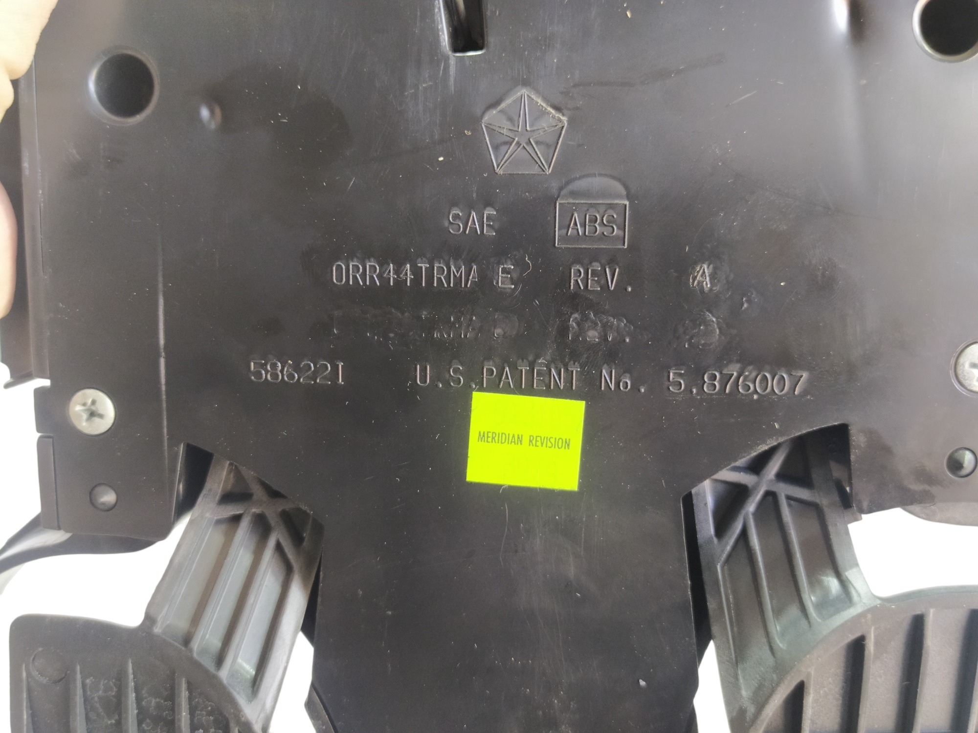 Porta Copos Chrysler Grand Caravan Limited 3.3 V6 2005 V586 4
