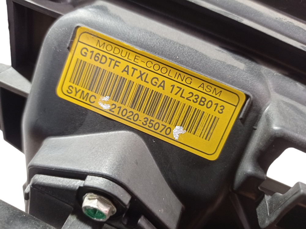Ventoinha Radiador Ssangyong Xlv Dlx 1.6 2018 V612 6