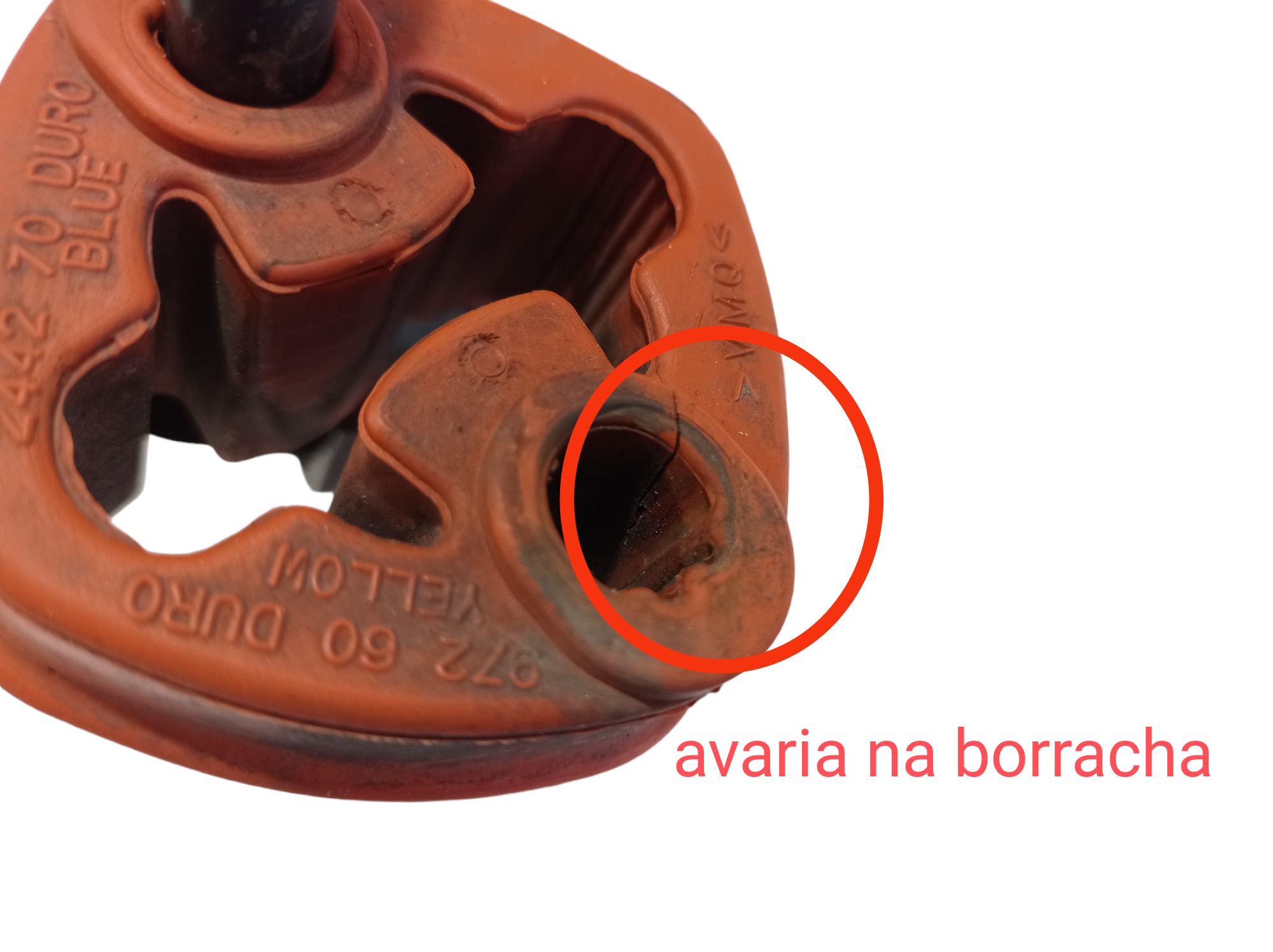 Suporte Escapamento Trasei Direito Range Rover Vogue 08 V583 7