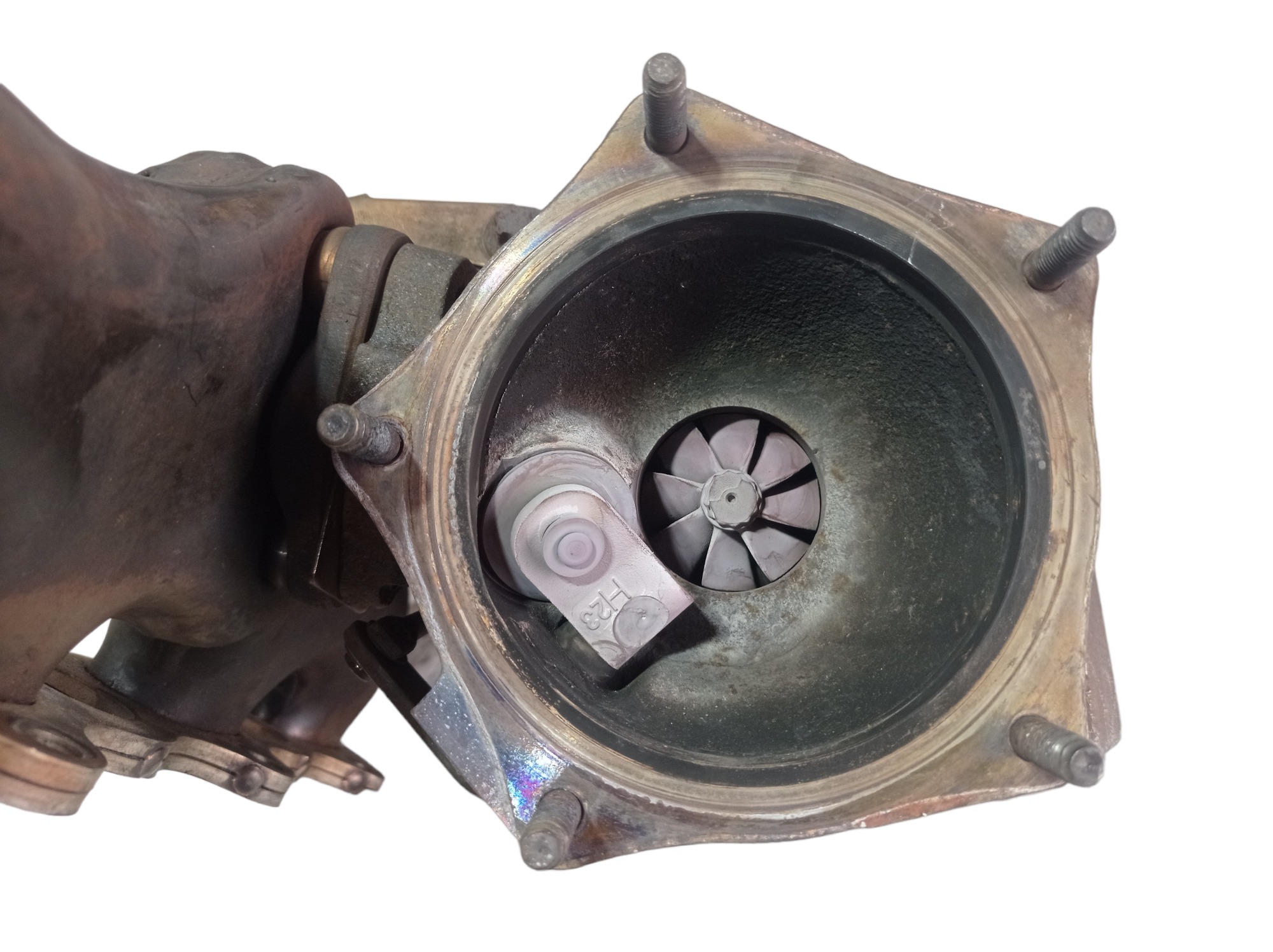 Turbina Direita Porsche Cayenne S  Turbo 4.5 V8 2003 V371 9