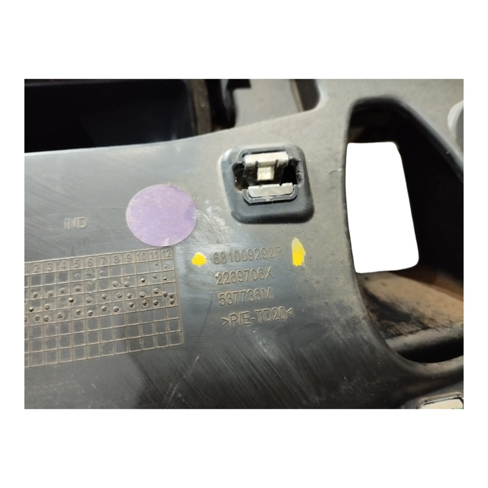 Capa Painel Renault Zoe 2022 2023 V639 7