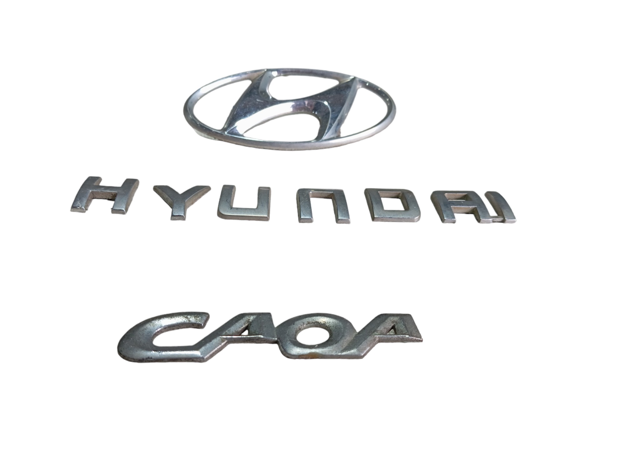 Letreiro Hyundai Tampa Traseira Hyundai Azera 2009 V595 7