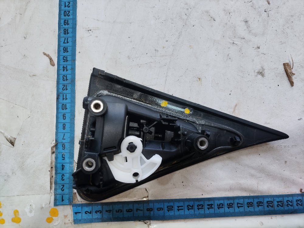 Maçaneta Externa Traseira Direita Renault Zoe 2022 2023 V639 Preto Traseira 9