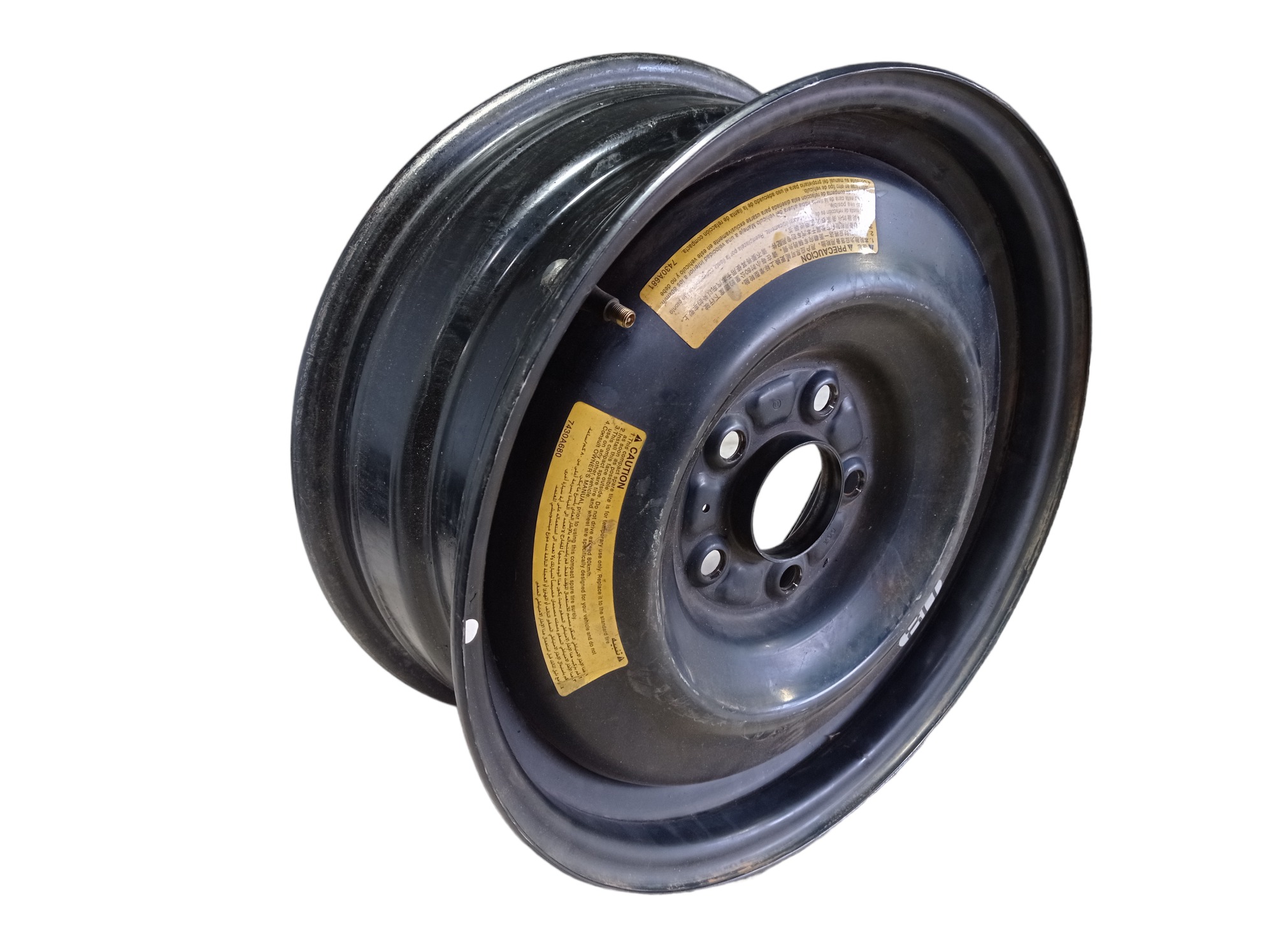 Roda Estepe Aro 16 Mitsubishi Asx 2012 V332 8