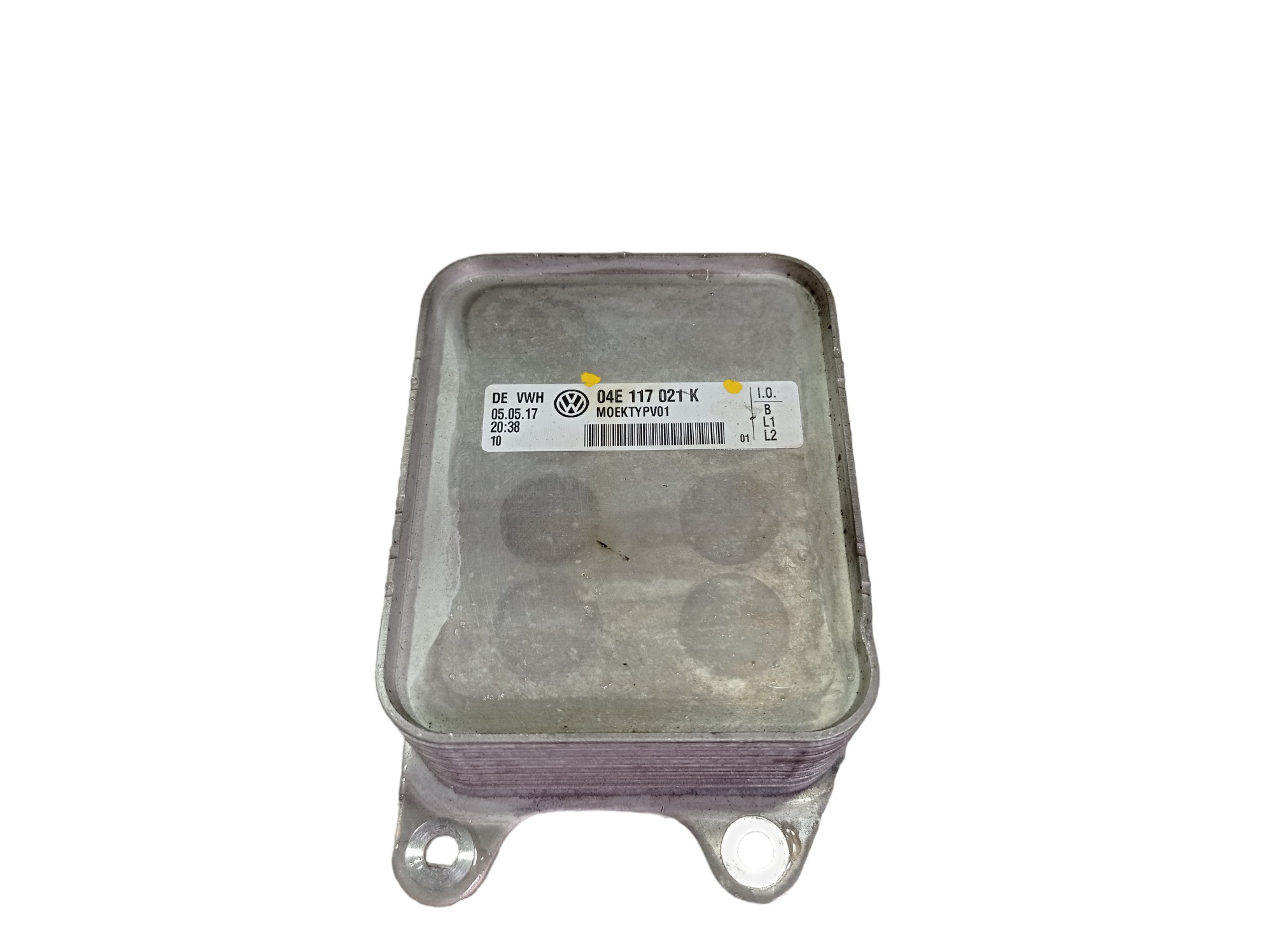 Radiador Óleo Motor Vw Golf Tsi Comfortline 2017 V585 2