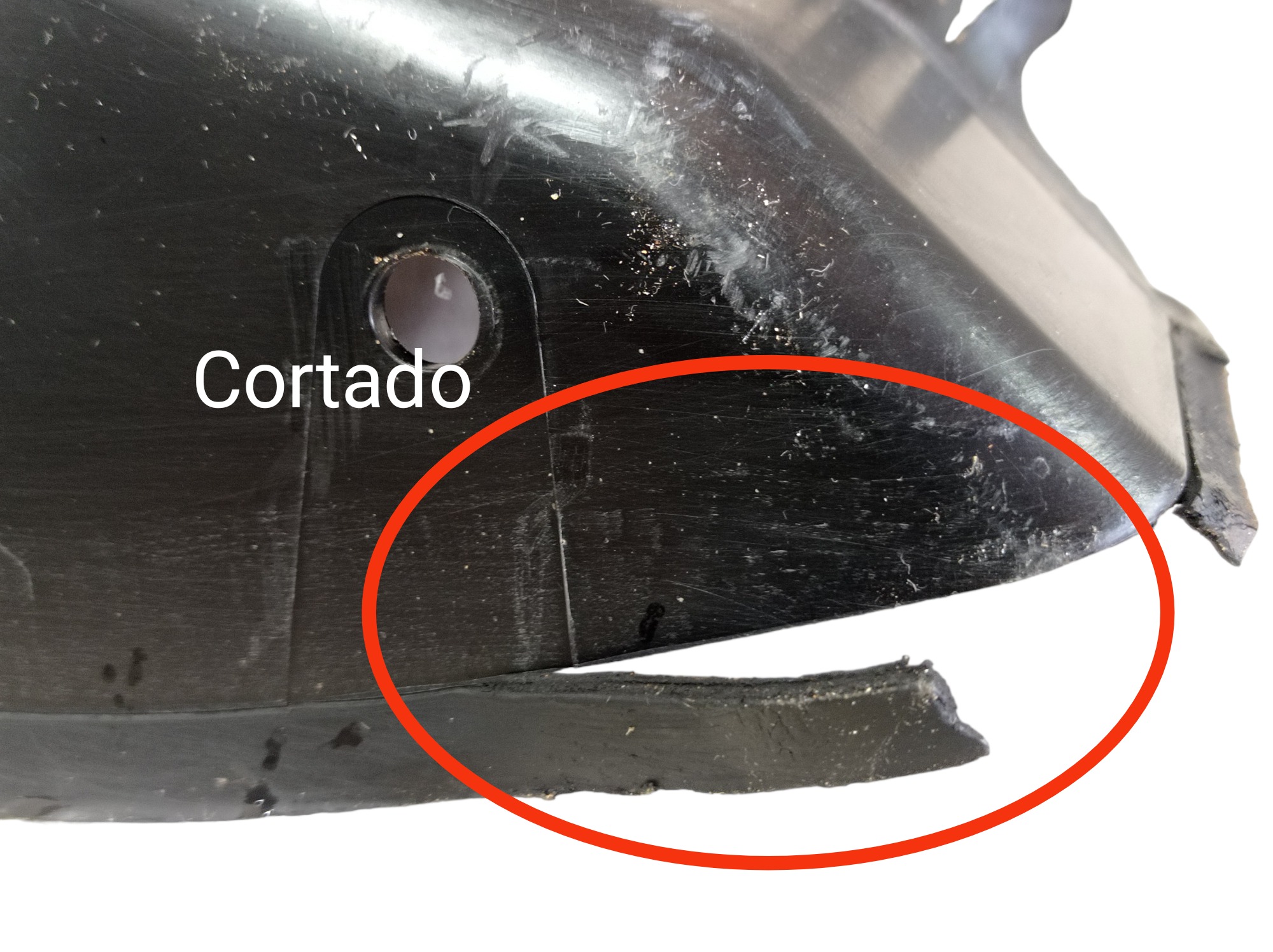 Acabamento Esquerdo Tampa Traseira Range Rover Sport 14 V592 5