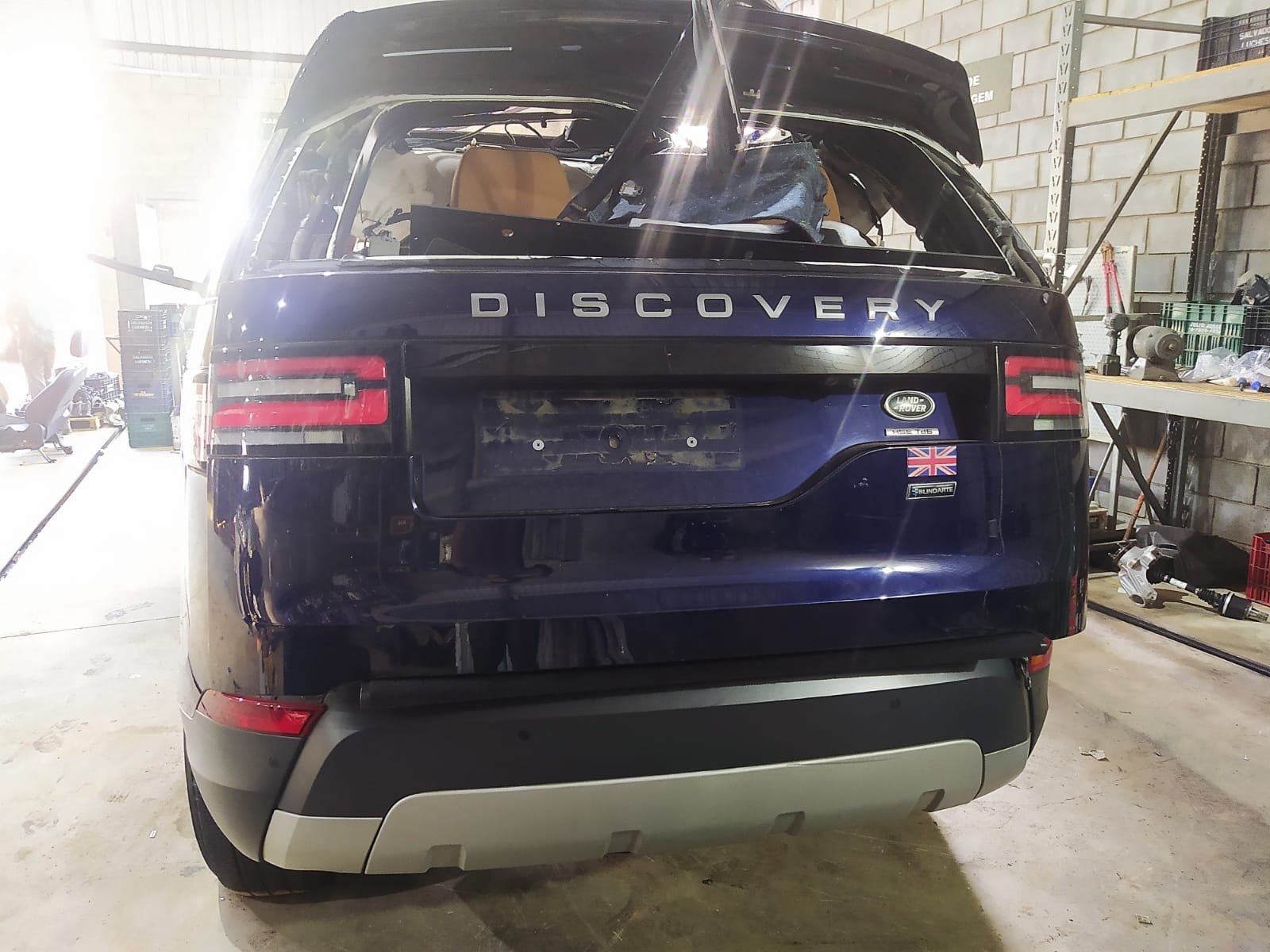 Sucata Land rover Discovery 5 3.0 v597 informações gerais