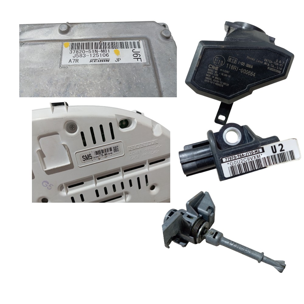 Kit Módulo Injeção Honda Hrv 1.8 2016 A 2021 V660 7