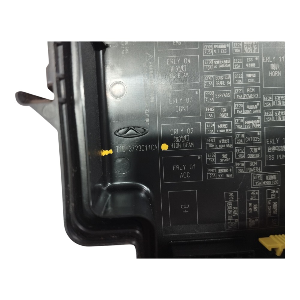 Acabamento Tampa Caixa Fusível Chery Tiggo 7 2022 2024 V640 9