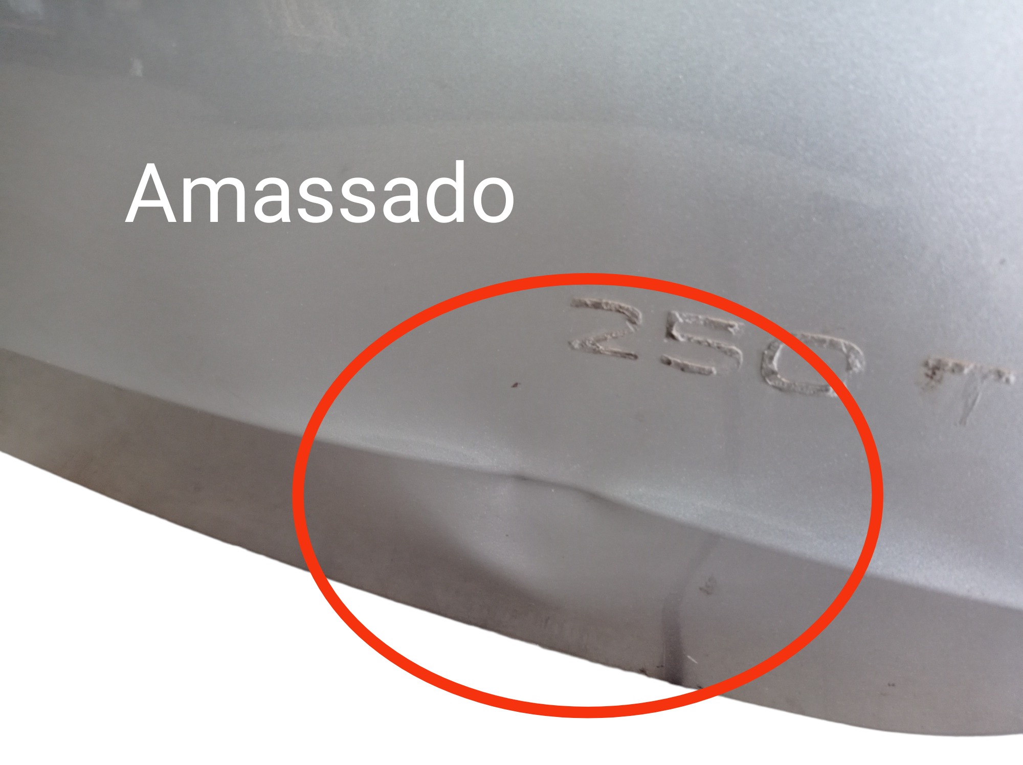 Tampa Traseira Malas Vw Taos Highline 2022 2024 V601 Prateado 3