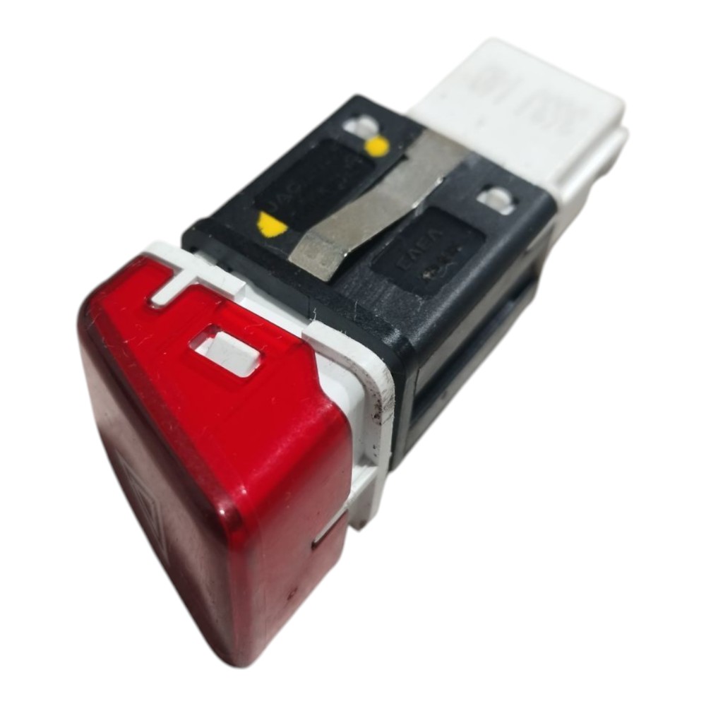 Botão Pisca Alerta Jac T50 2017 2021 V662 Vermelho 3