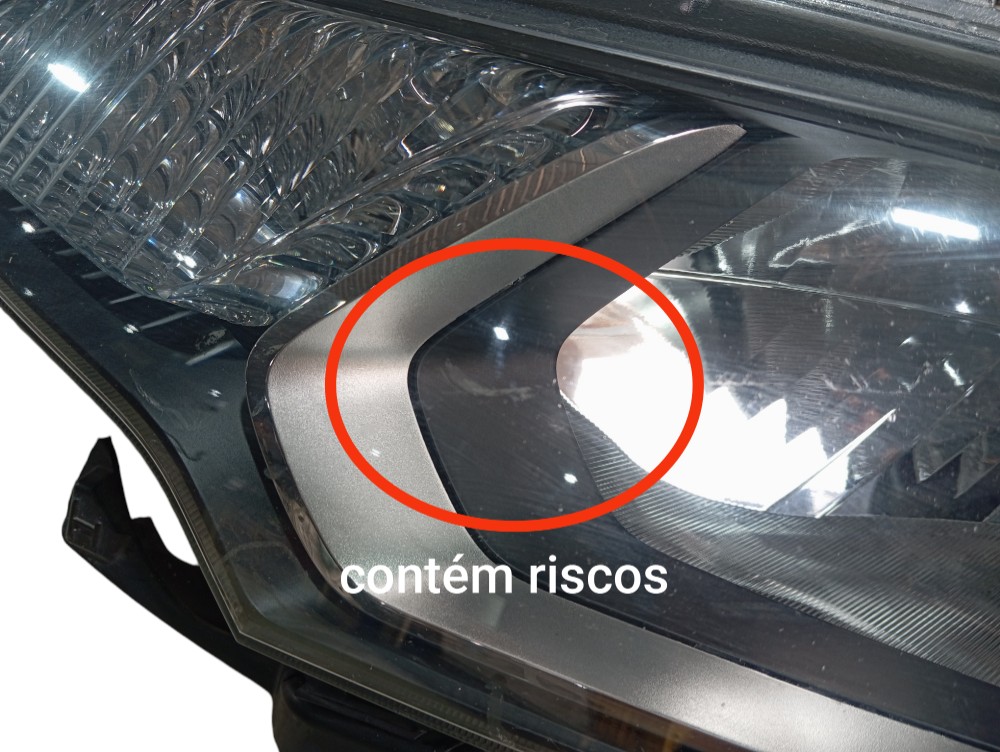 Lente Farol Esquerdo Honda Fit 2016 W1297 V327 7