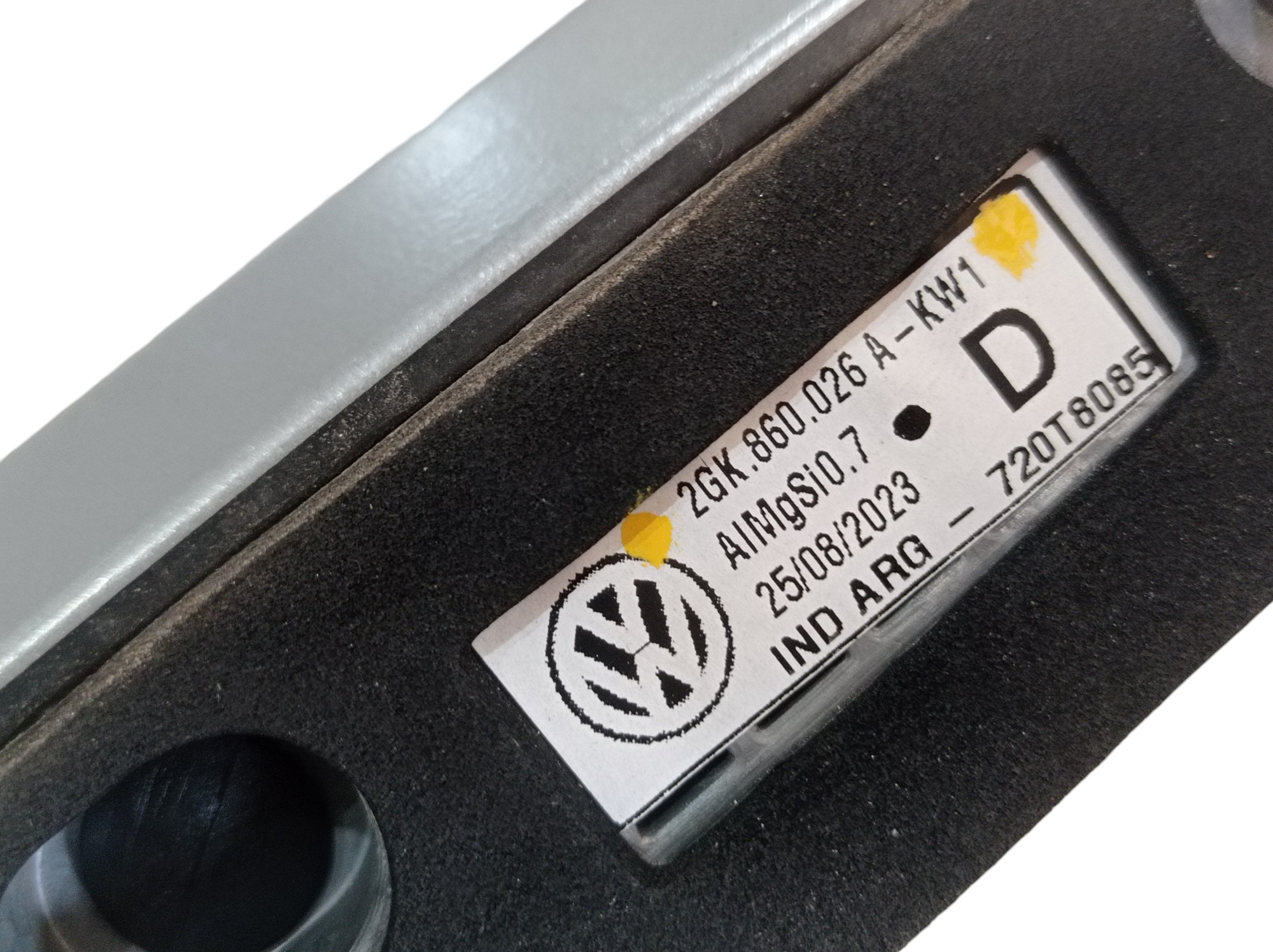 Rack Teto Direito Vw Taos Highline 250 2022 2024 V601 8