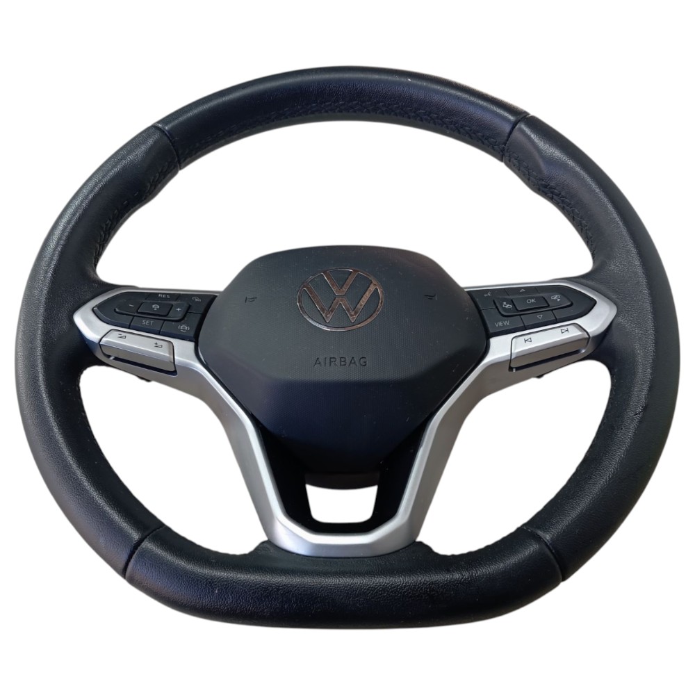 Volante Motorista Vw Taos Highline 2022 2024 V655 Preto 6