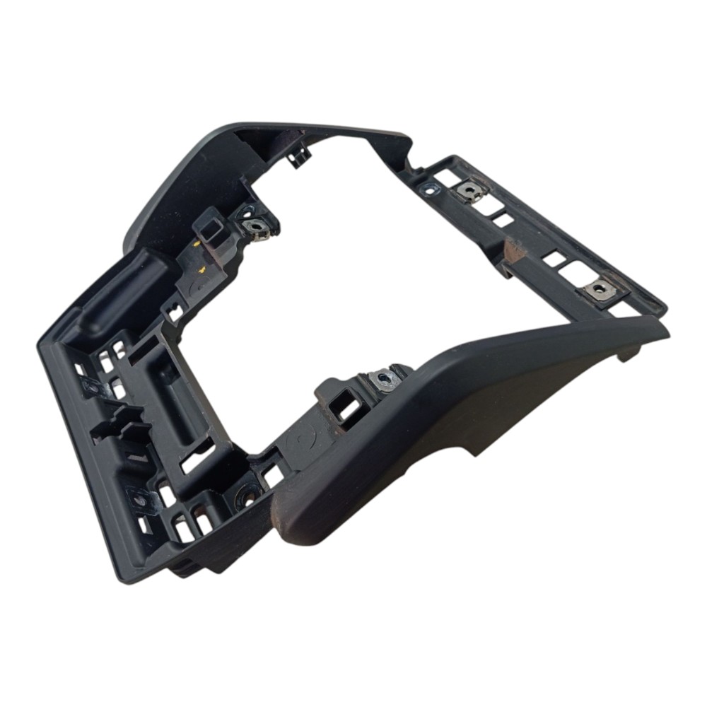 Moldura Multimida Radio Painel Renault Zoe 2022 2023 V639 Preto 4