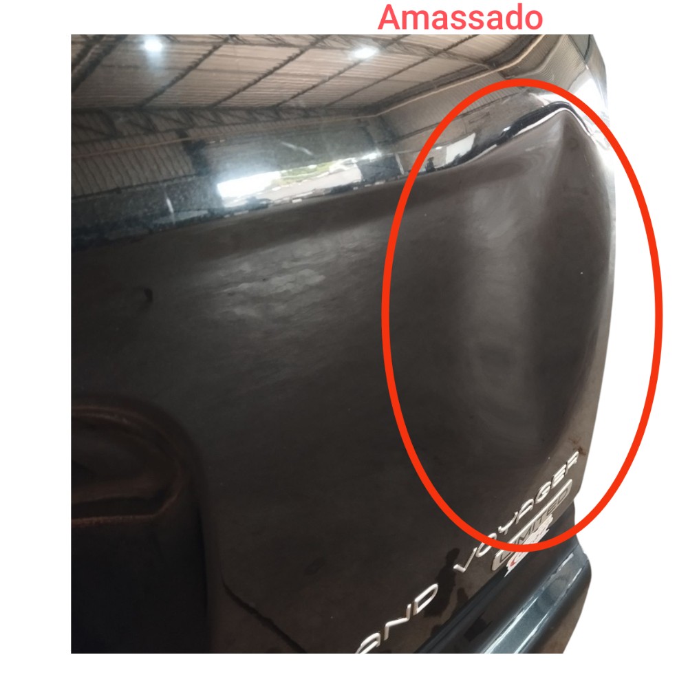 Tampa Traseira Chrysler Grand Caravan 2003 V6 3.3 V578 8