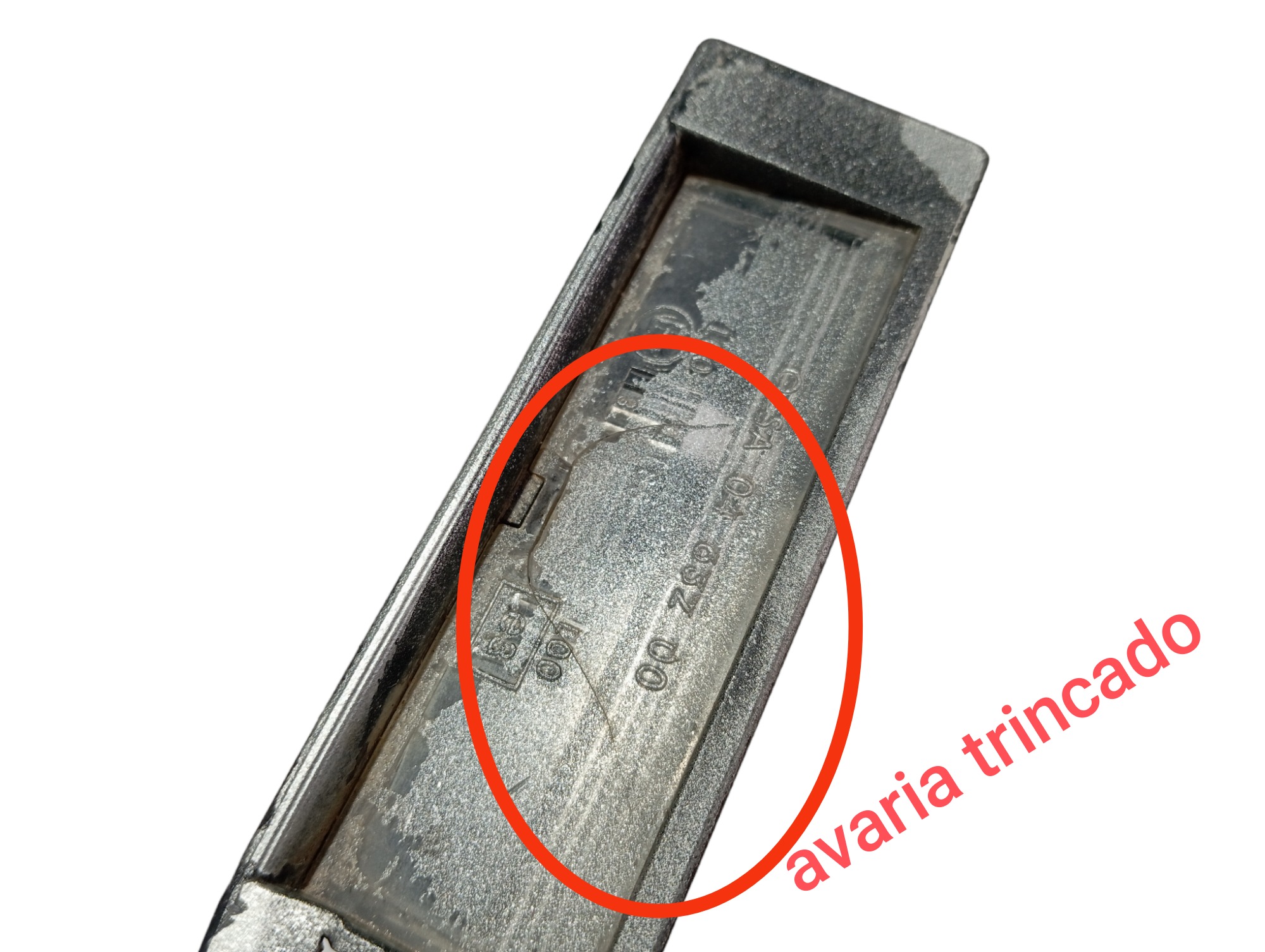 Luz Placa Traseira Fiat Palio 2004 2013 6