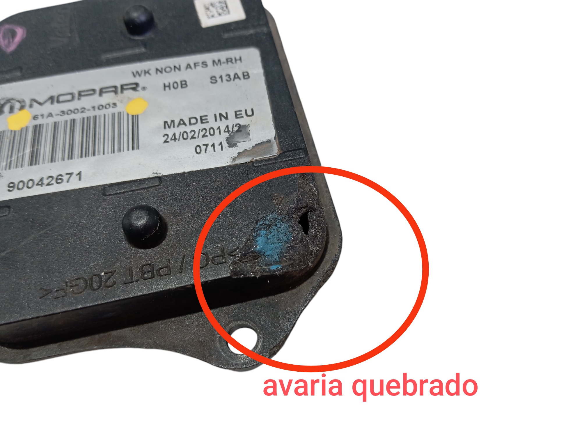 Módulo Farol Direito Jeep Grand Cherokee 2014 V604 2