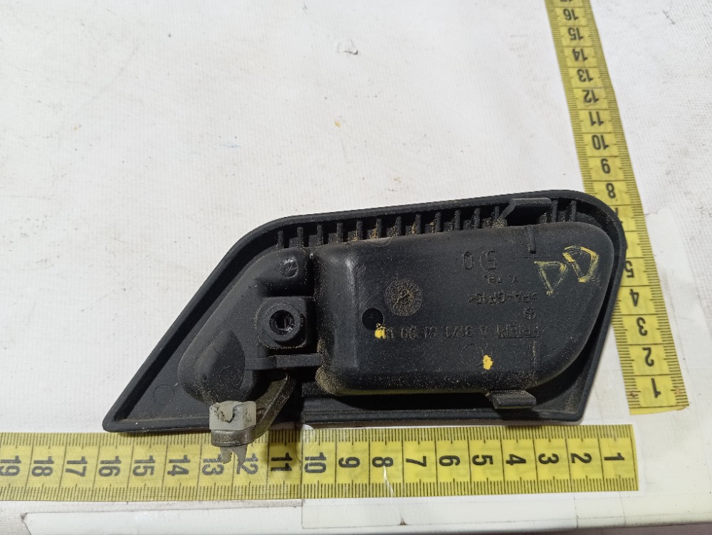 Maçaneta Int Porta Diant Direita Mercedes C180 2002 007 V661 Preta Dianteira 8