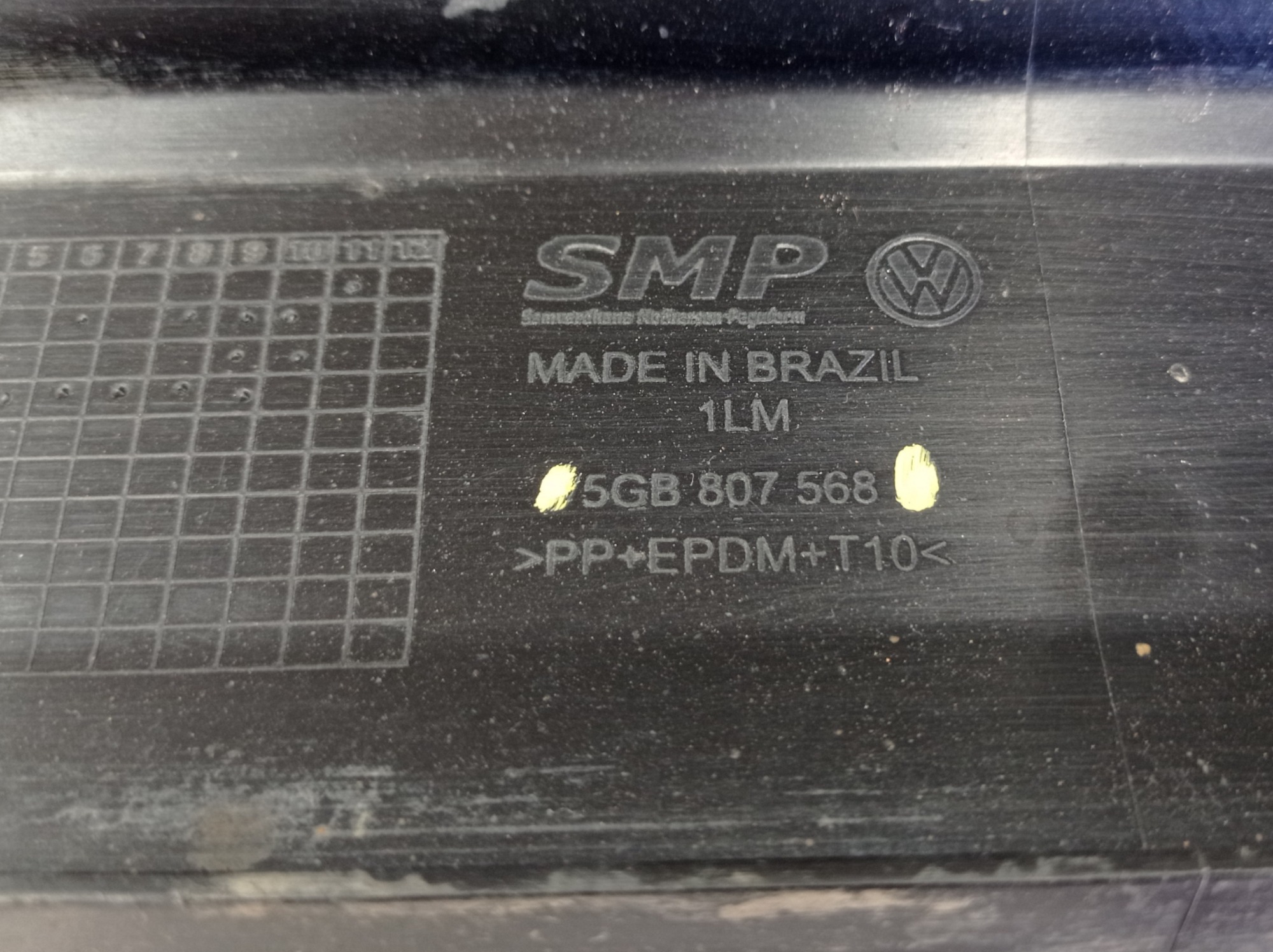Spoiler Parachoque Traseiro Golf Tsi Comfortline 2017 V585 4