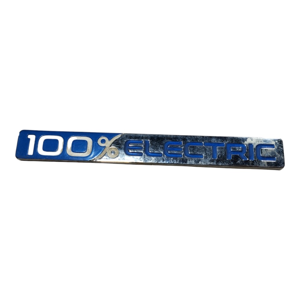 Emblema 100% Eletric Porta Dianteira Jac Ejs1 2022 2024 V616 1