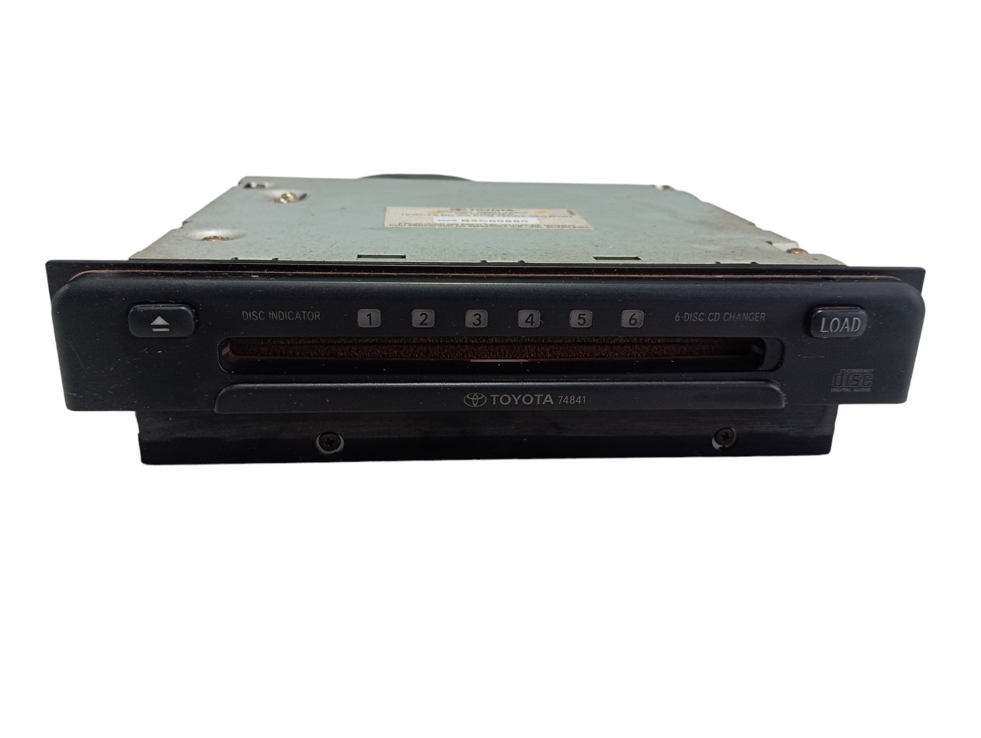 Rádio Cd Toyota Land Cruiser Prado 08601-12800 2004