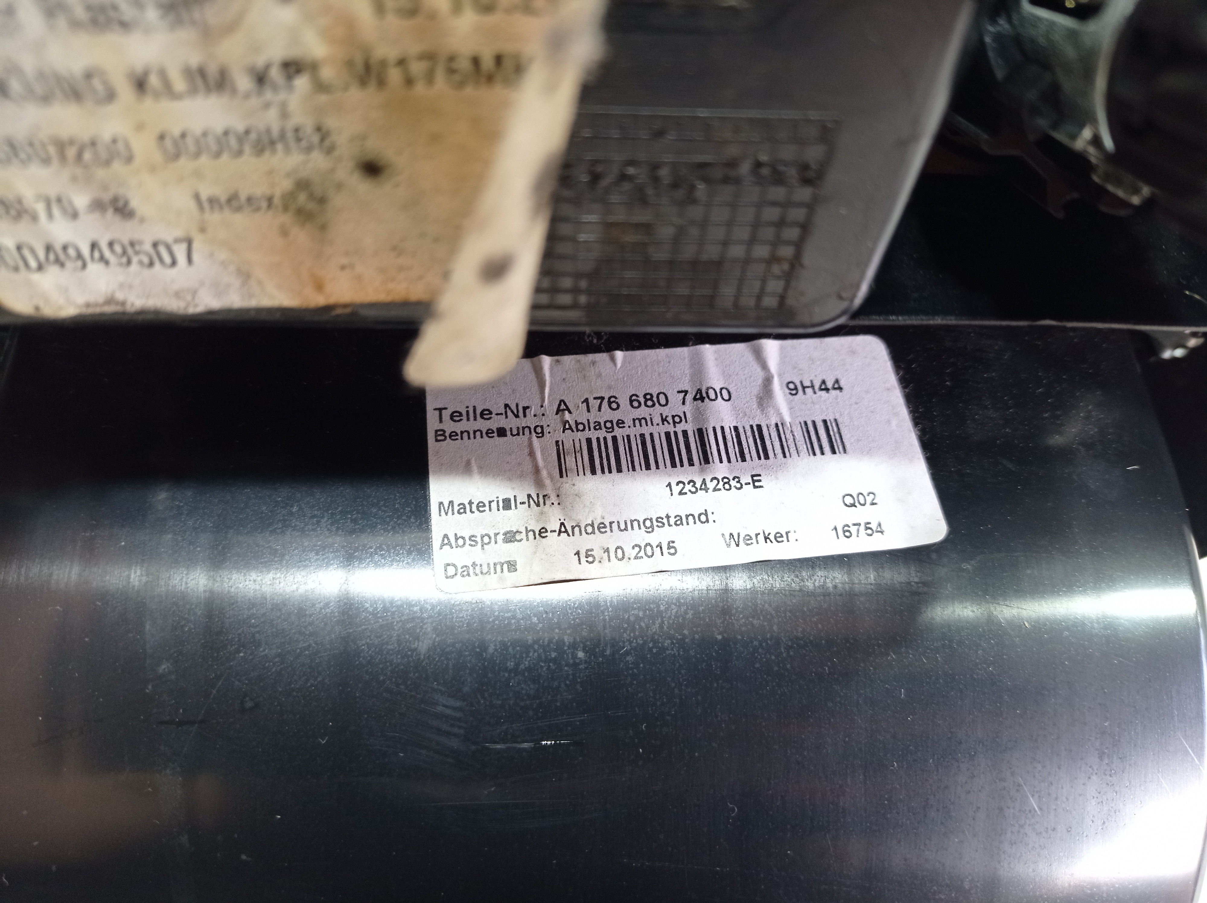 Porta Objetos Console Central Mercedes Gla 200 2016 V568 9
