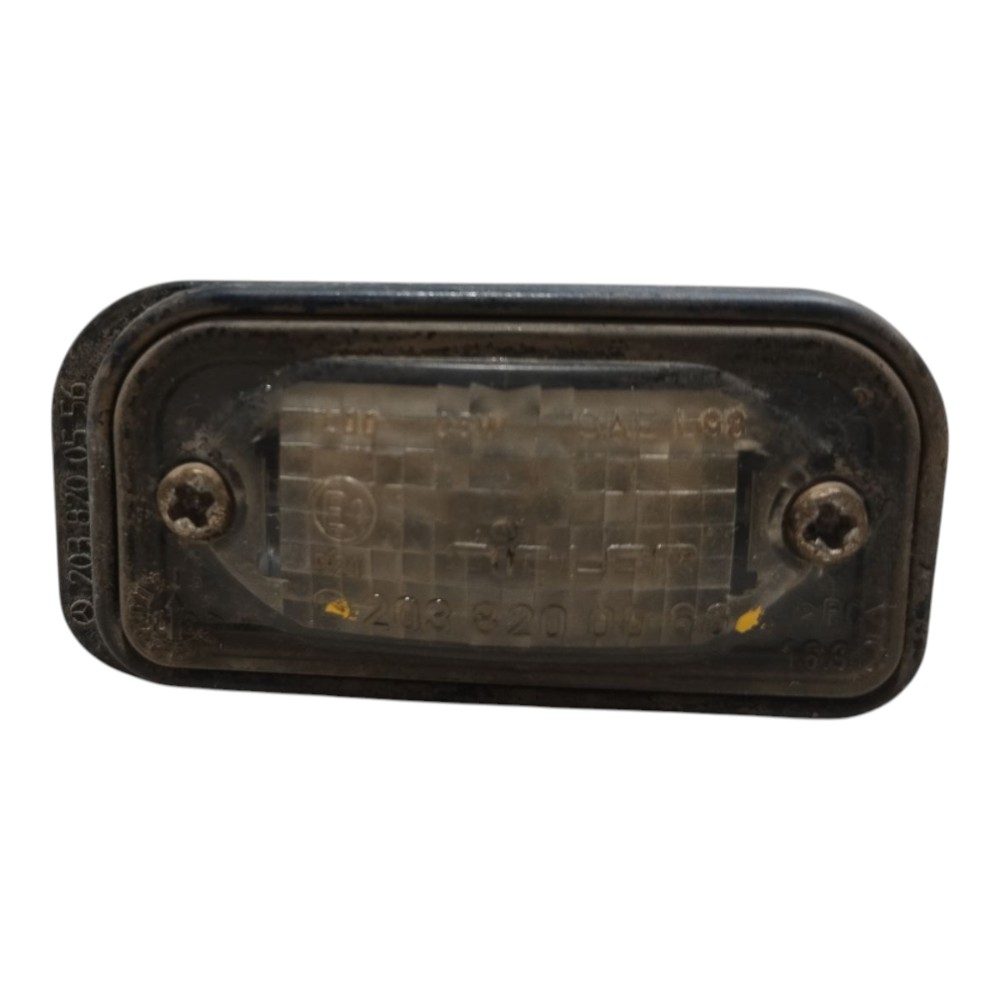 Luz Placa Traseira Mercedes C180 2002 A 2007 V661 7