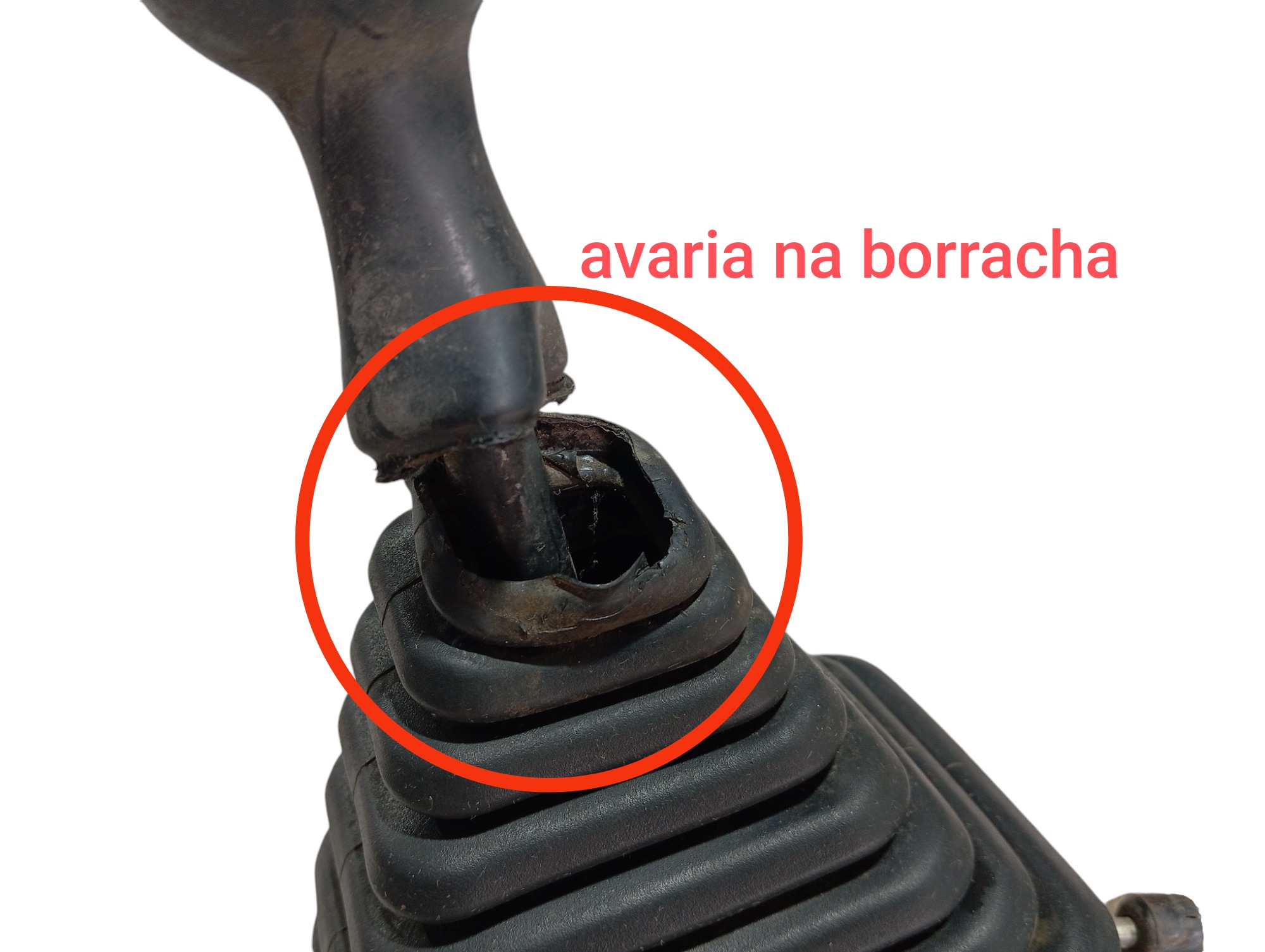 Alavanca Seletora Fiat Fiorino 2005 6