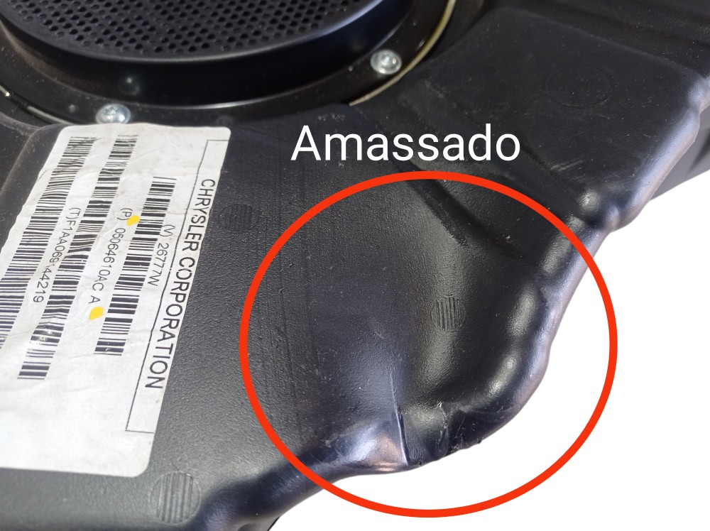 Alto Falante Subwoofer Jeep Grand Cherokee 3.6 2014 V604 Preto 4