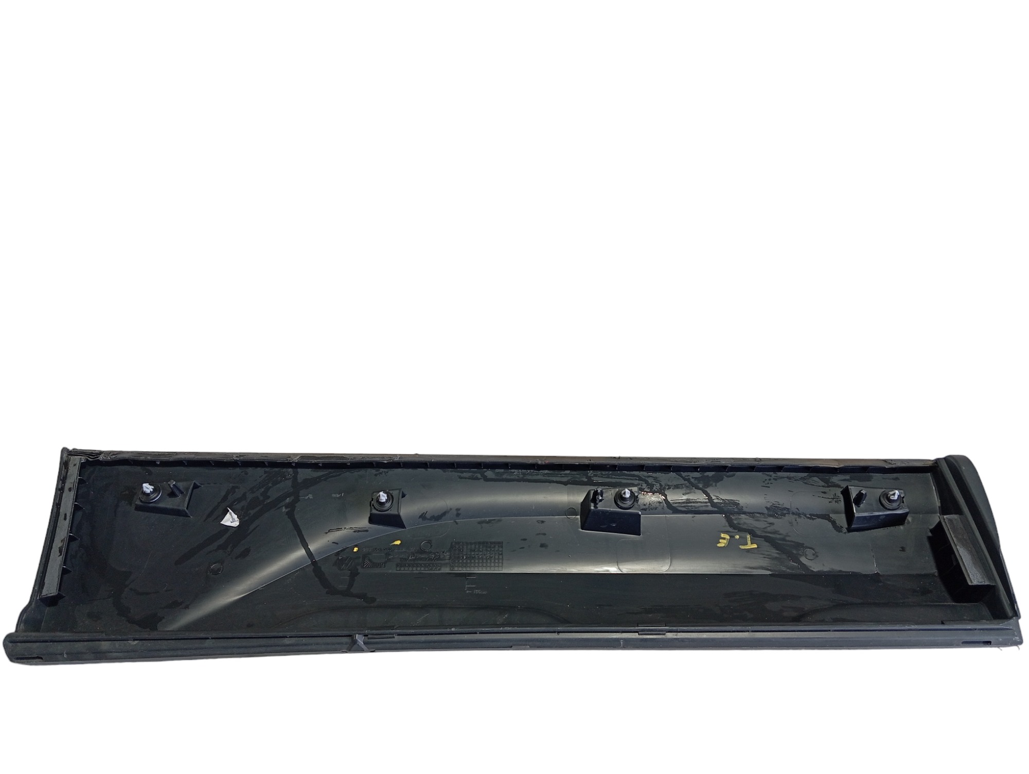 Moldura Porta Tras Esquerda Vw Taos Highline 22 2024 V601 Preto 3