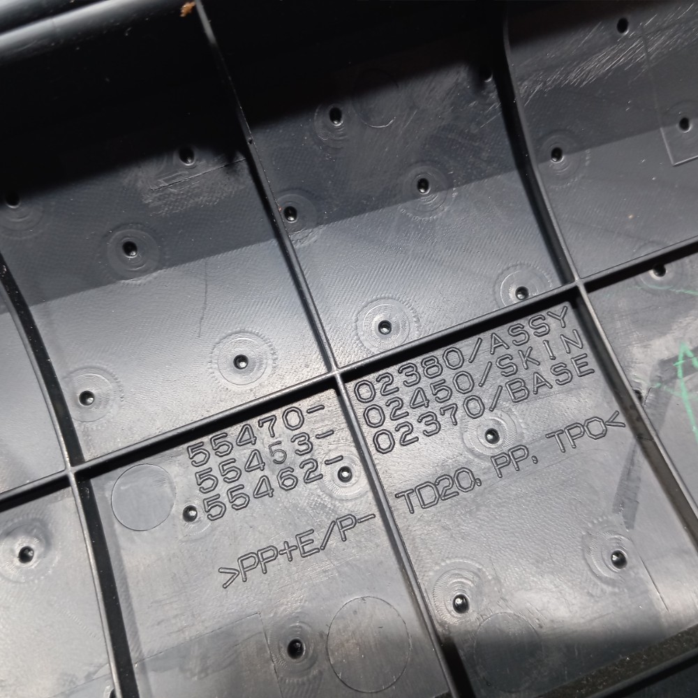 Moldura Painel Multimídia Toyota Corolla 2015 A 2019 7