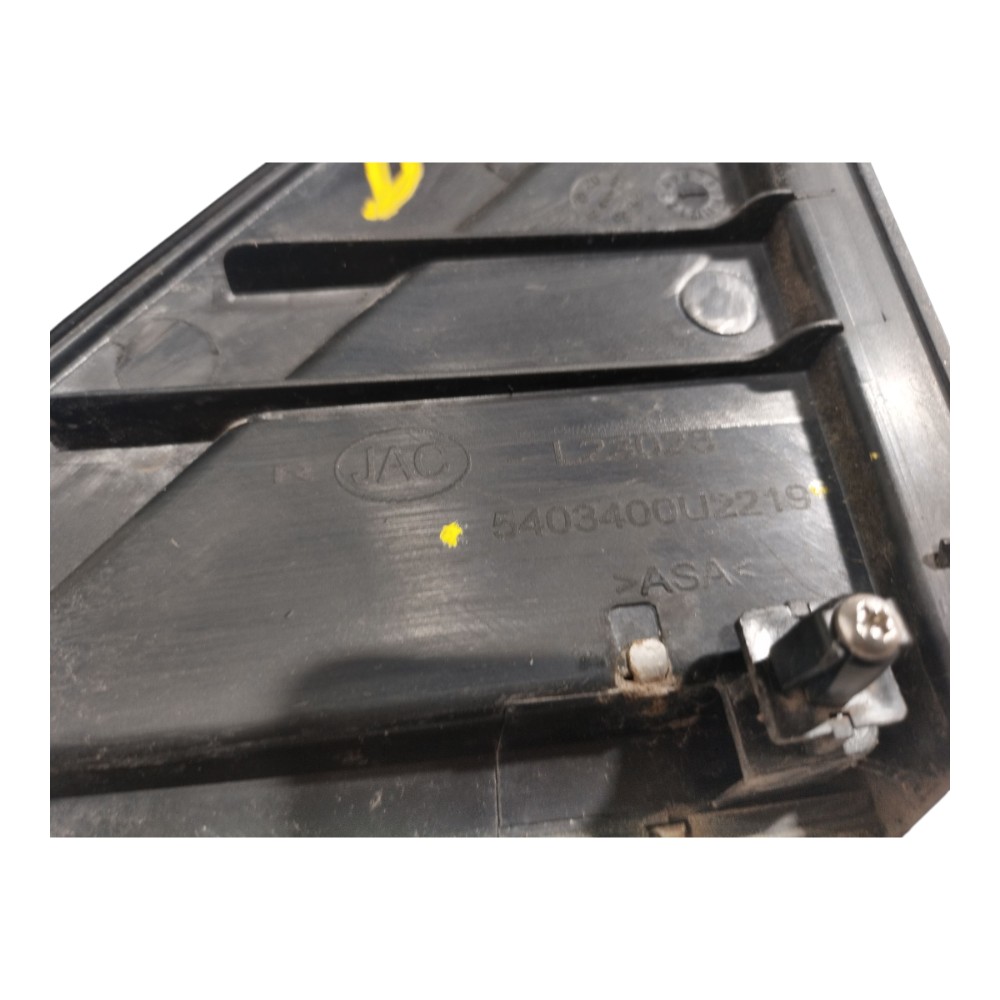 Acabamento Ext Porta Dianteira Direita Jac T50 2017 21 V662 Preto 4