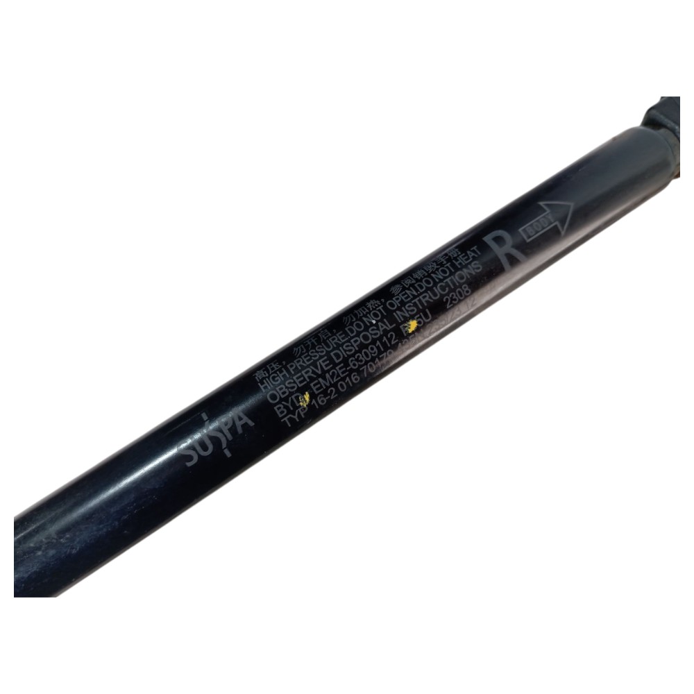 Amortecedor Tampa Traseira Dir Byd Dolphin Gs 2024 2025 V653