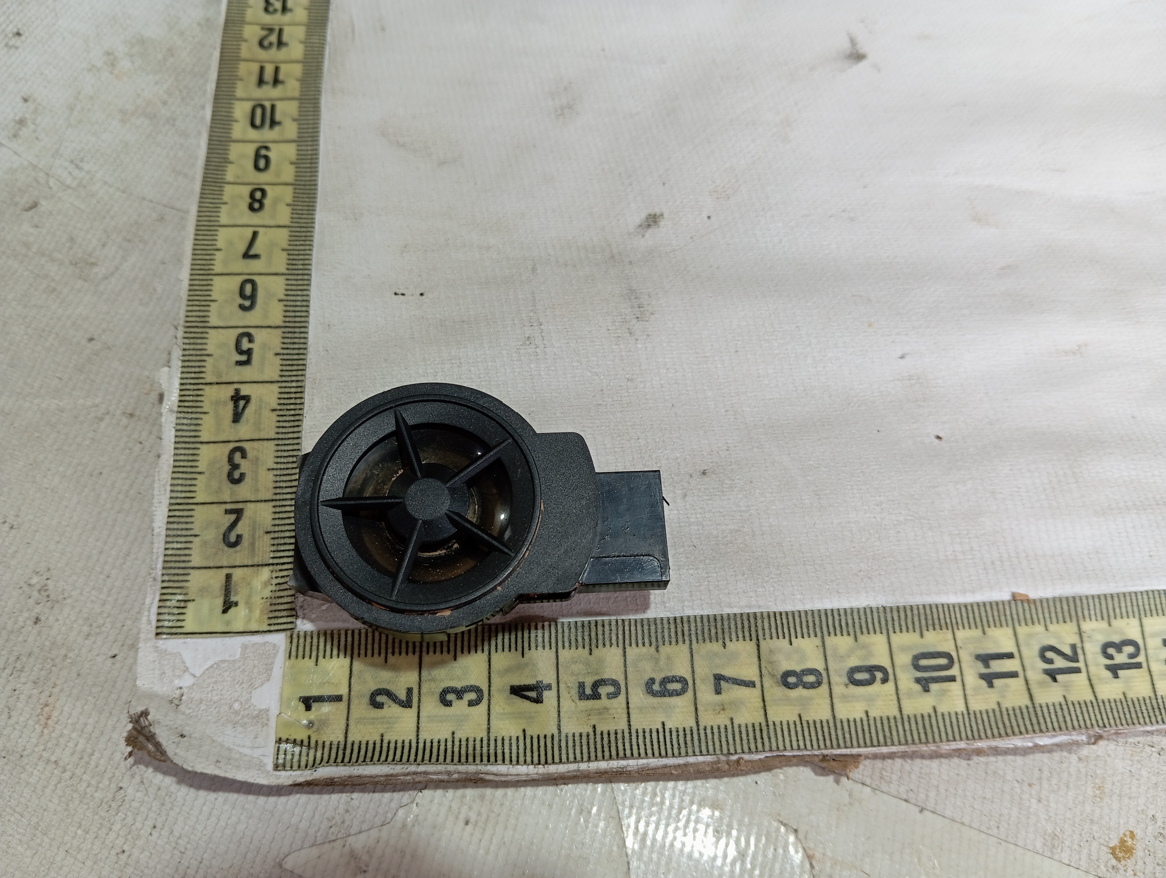 Tweeter Coluna Dianteira Esquerda Nissan Leaf 2022 V589 Preto 7