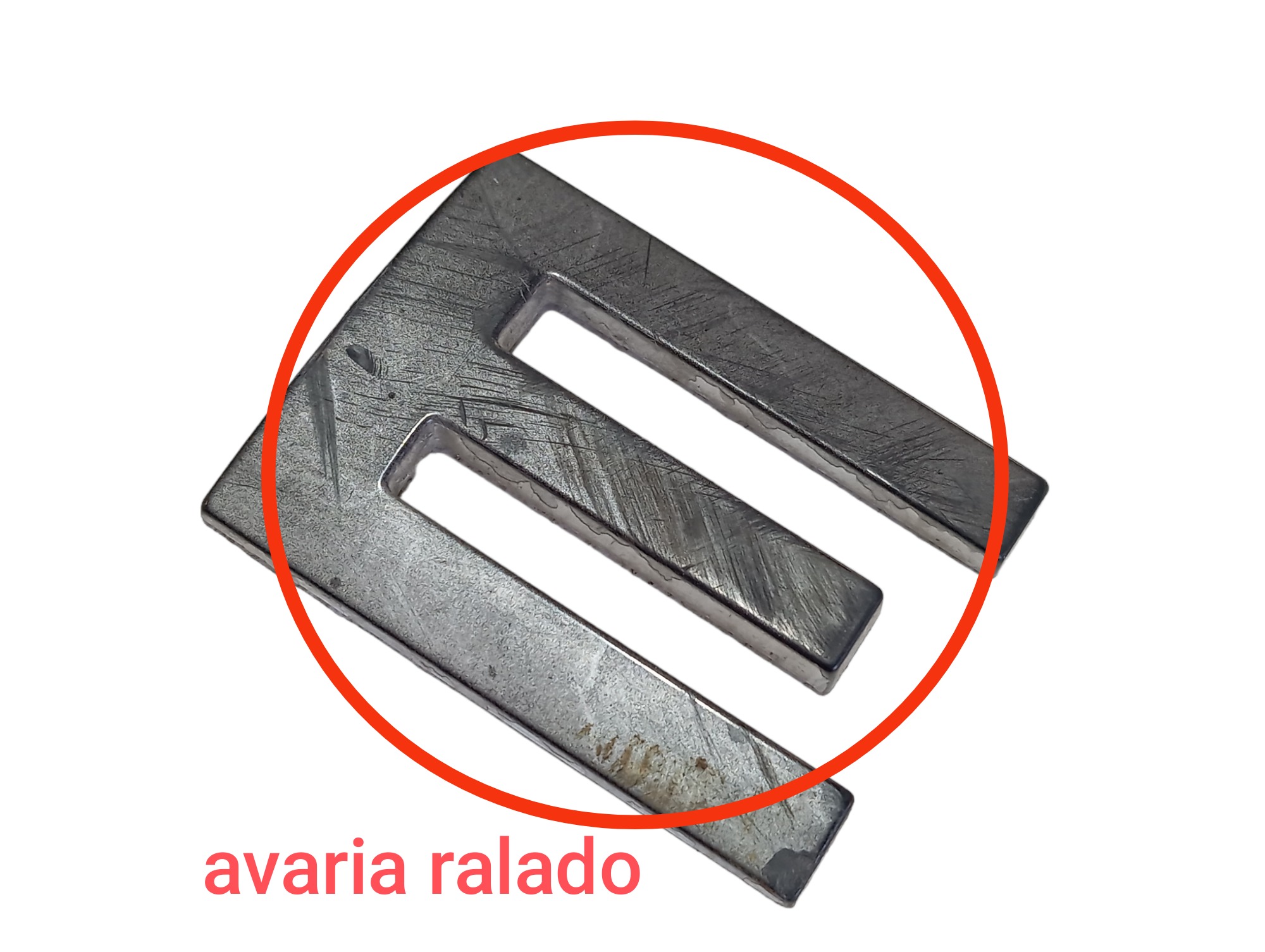 Letra E Rover Tampa Traseira Range Rover Evoque 2015 V600 5