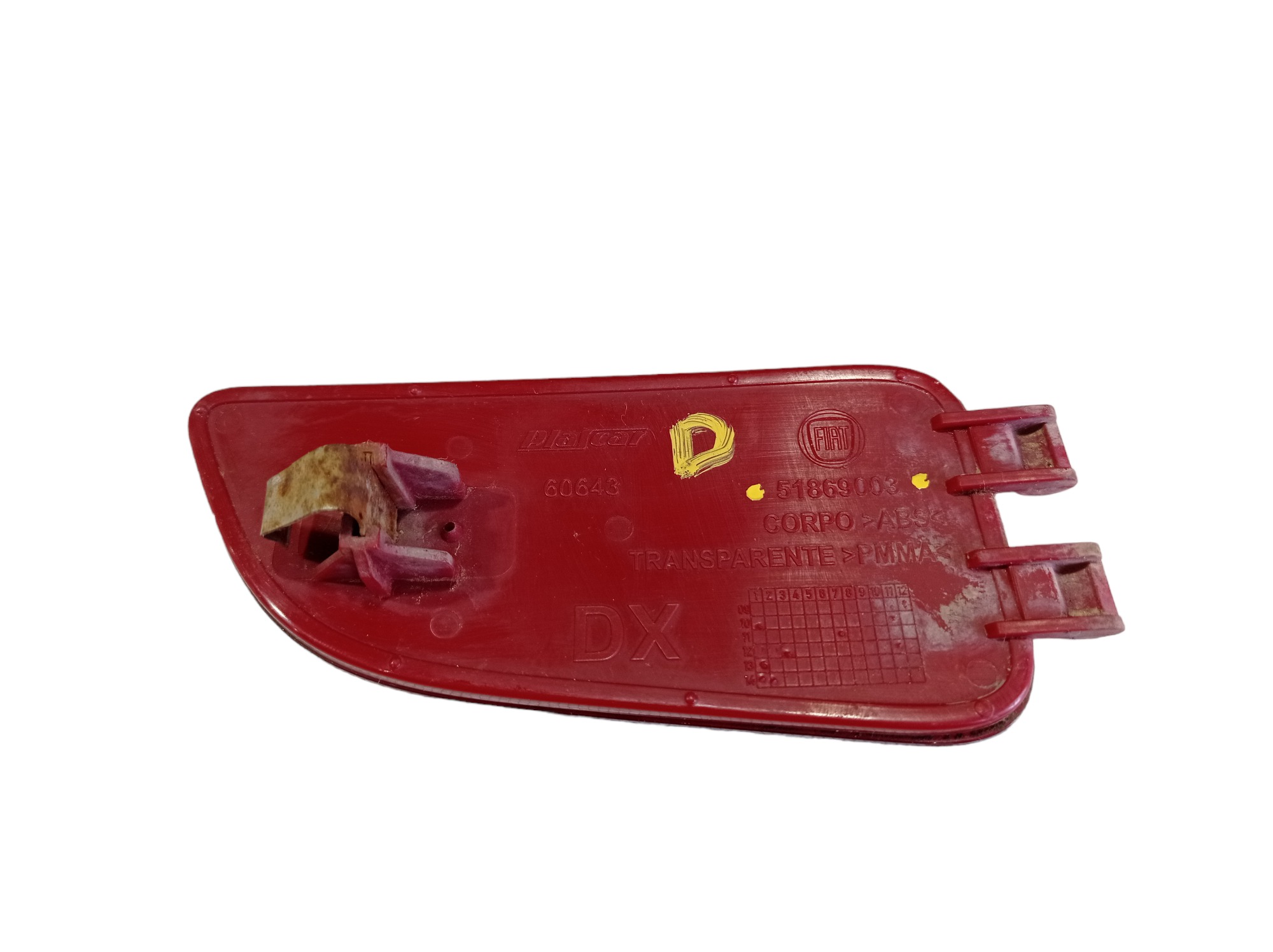 Olho Gato Traseiro Direito Fiat Idea Adventure 14 V355 5