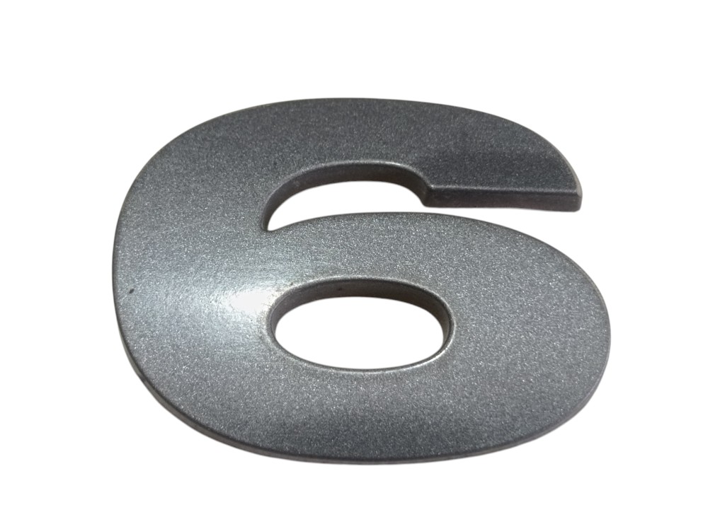 Emblema Numero 6 Tampa Traseira Discovery 4 2010 2012 V614 1