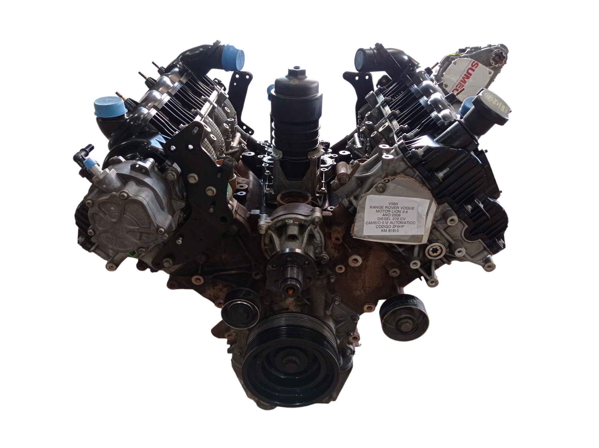 Motor Range Rover Vogue 3.6 V8 2008 V583 3