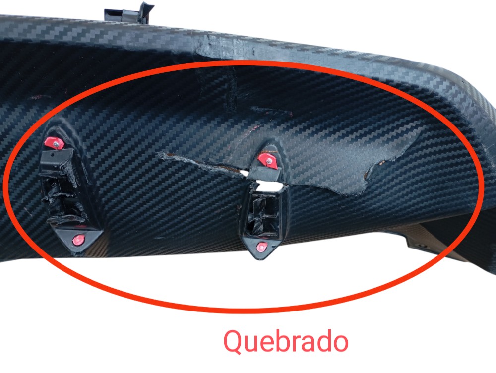 Parachoque Traseiro Gwm Ora Gt 03 Para Recuperar 2024 V625 8
