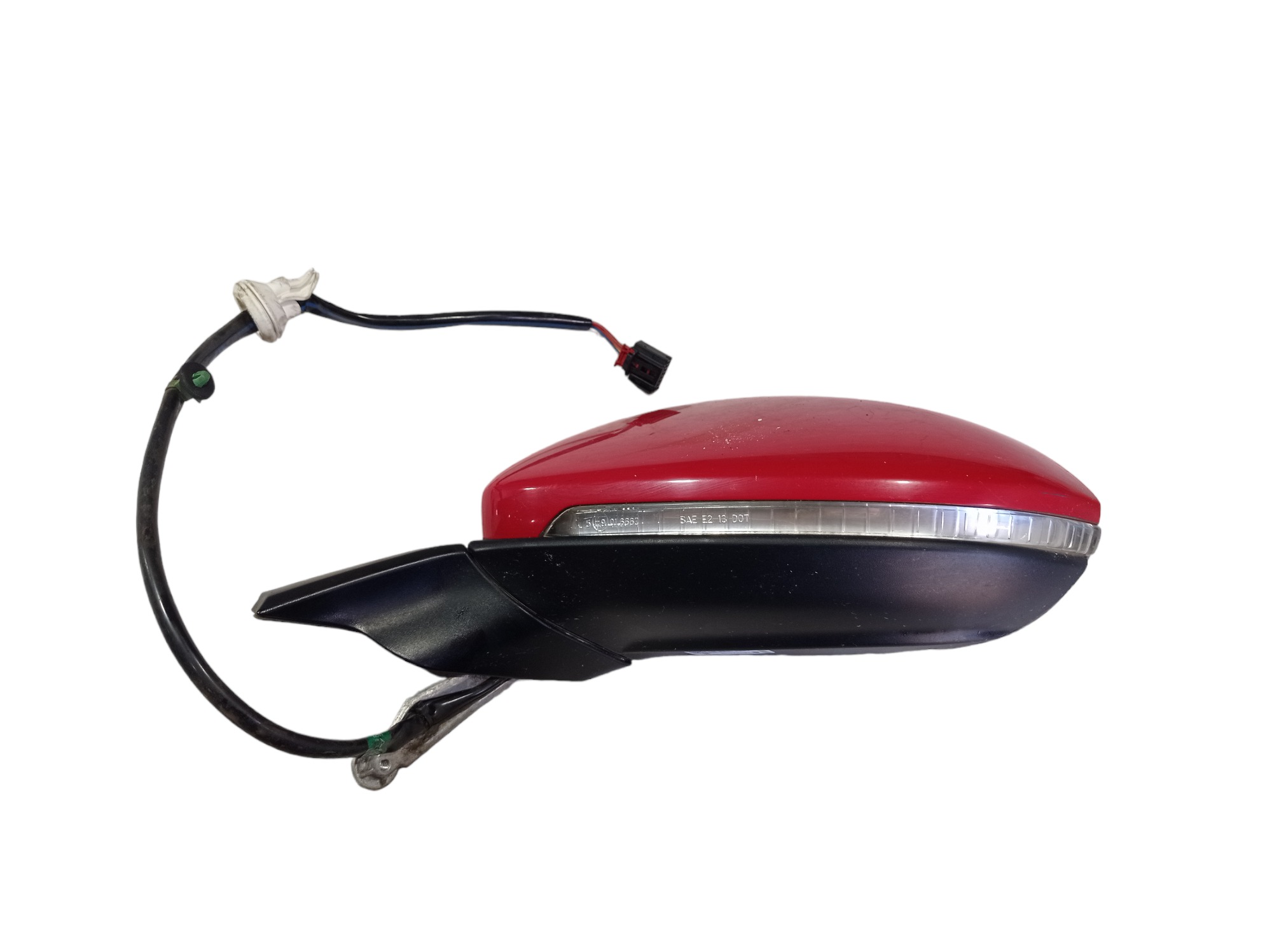 Retrovisor Esquerdo Vw Golf Tsi Comfortline 2017 V585 4