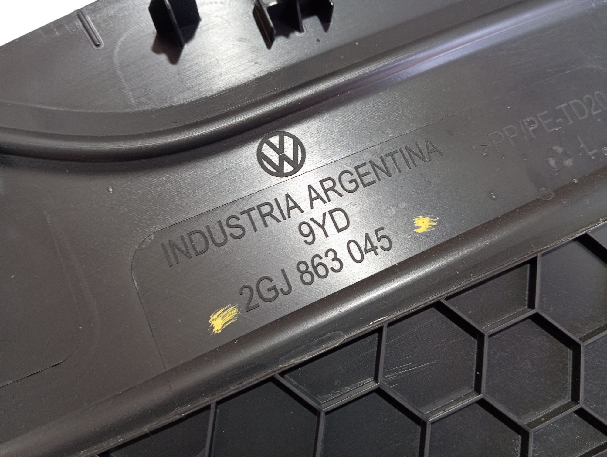 Acabamento Esquerdo Console Vw Taos Highline 2022 2024 V601 6