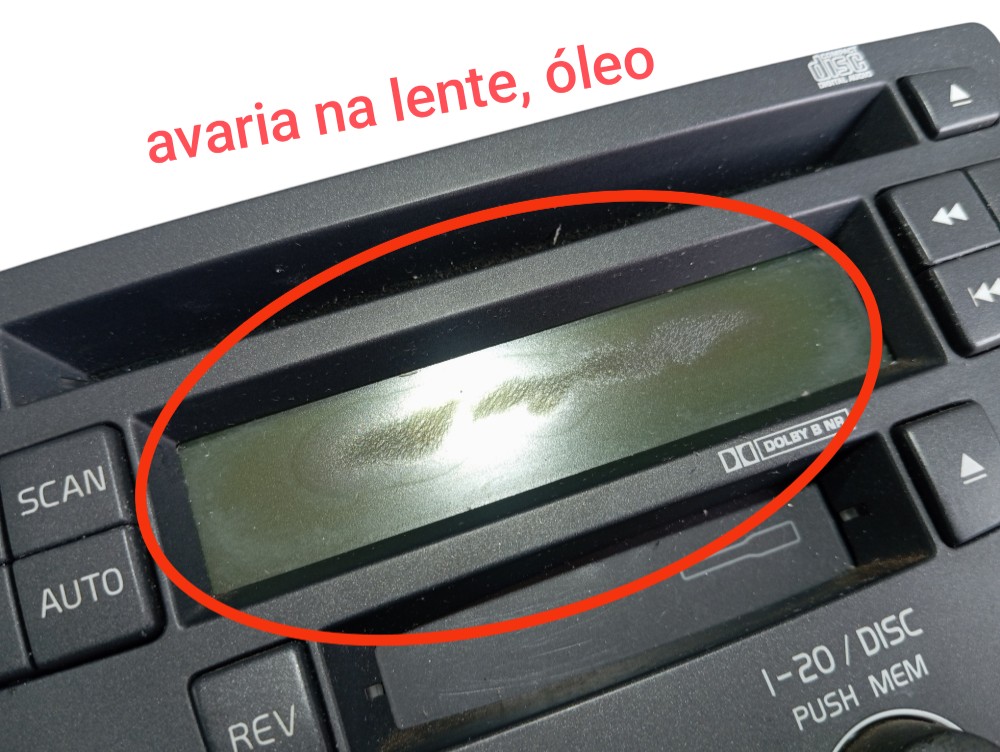 Rádio Volvo S40 T4 2.0 2002 30887088 V54 8