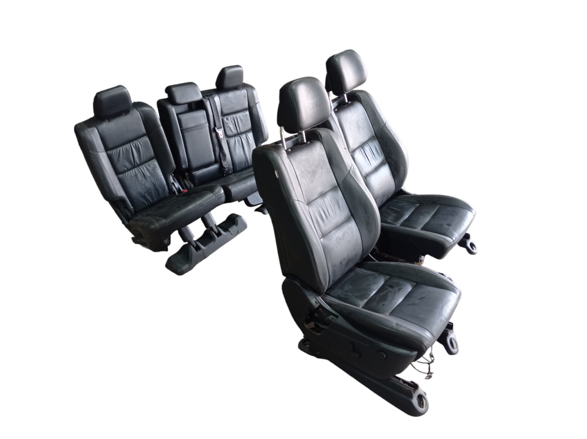Jogo Banco Couro Jeep Grand Cherokee Ltd 2014 V580 Preto 5