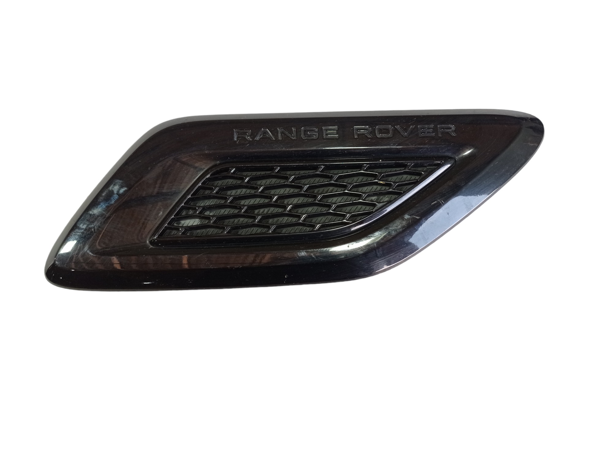 Moldura Direita Capô Land Rover Range Rover Sport 2014 V573 Preto 1