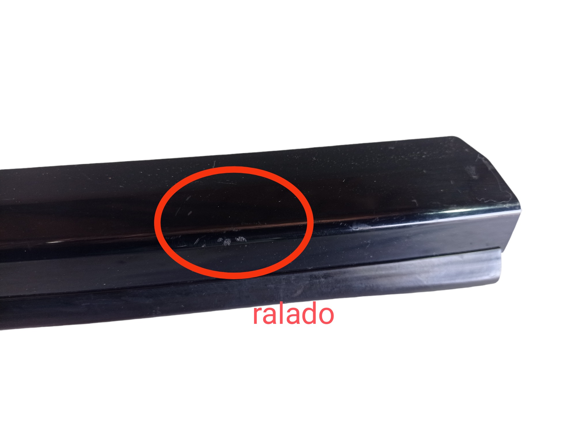 Acabamento Vidro Fixo Traseiro Direito Pajero Full 2012  Preto 4