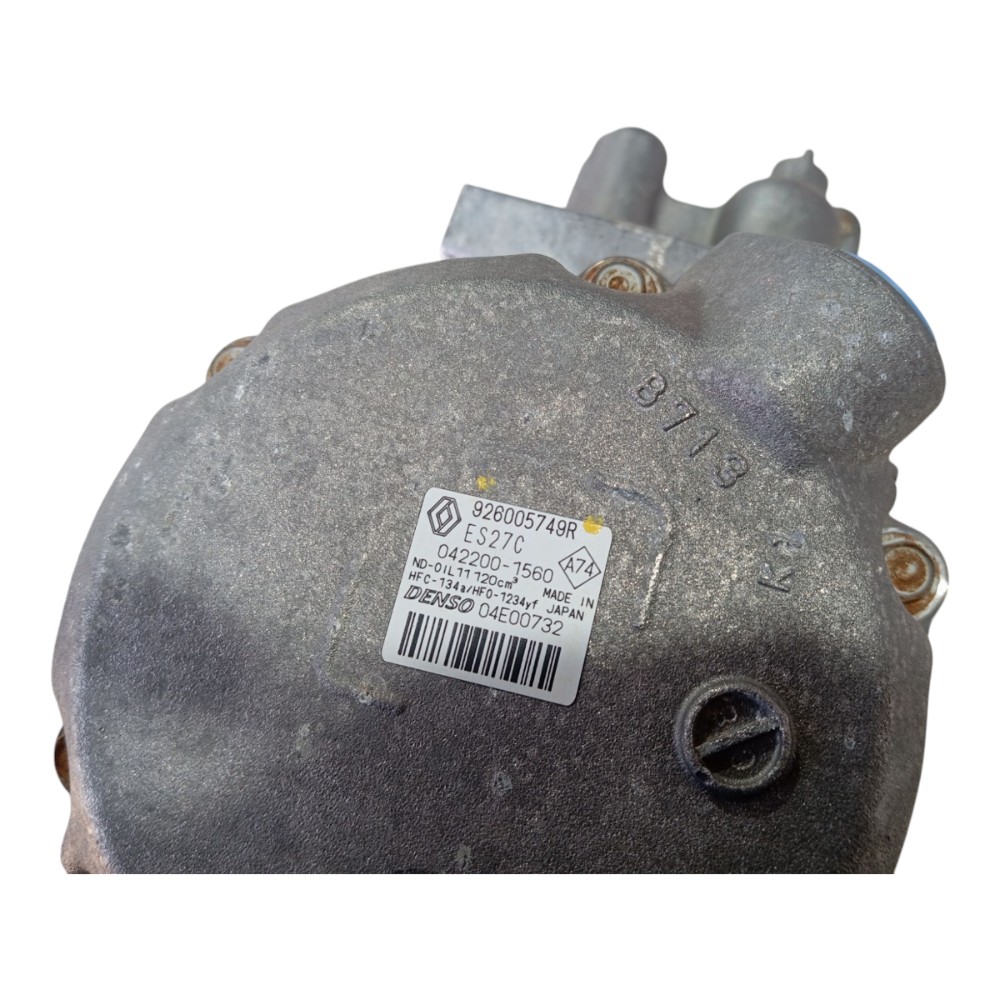 Compressor Ar Condicionado Renault Zoe 2022 2023 V639 7
