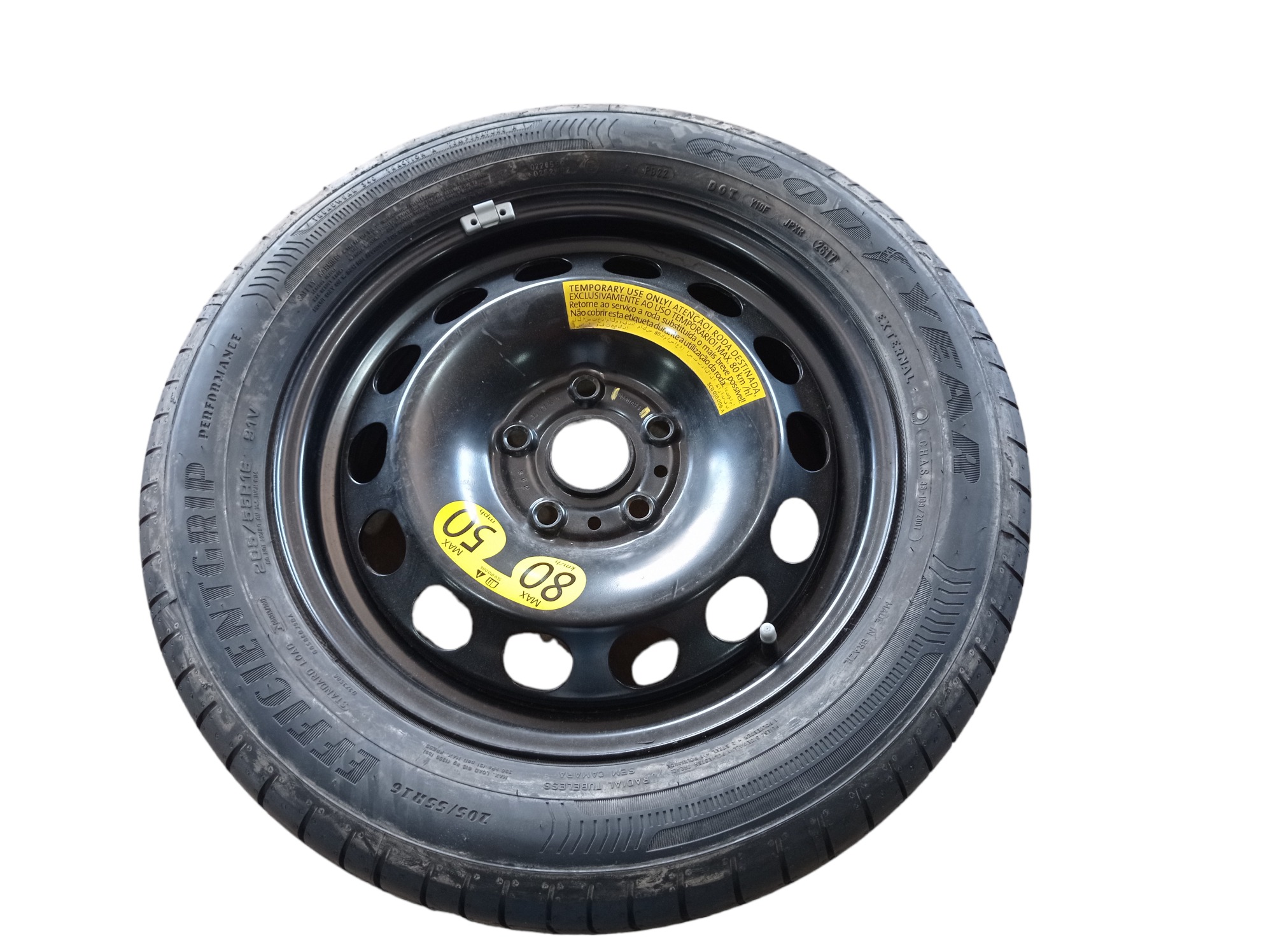 Roda Estepe Aro 15 Vw Golf Tsi Comfortline 2017 V585 3