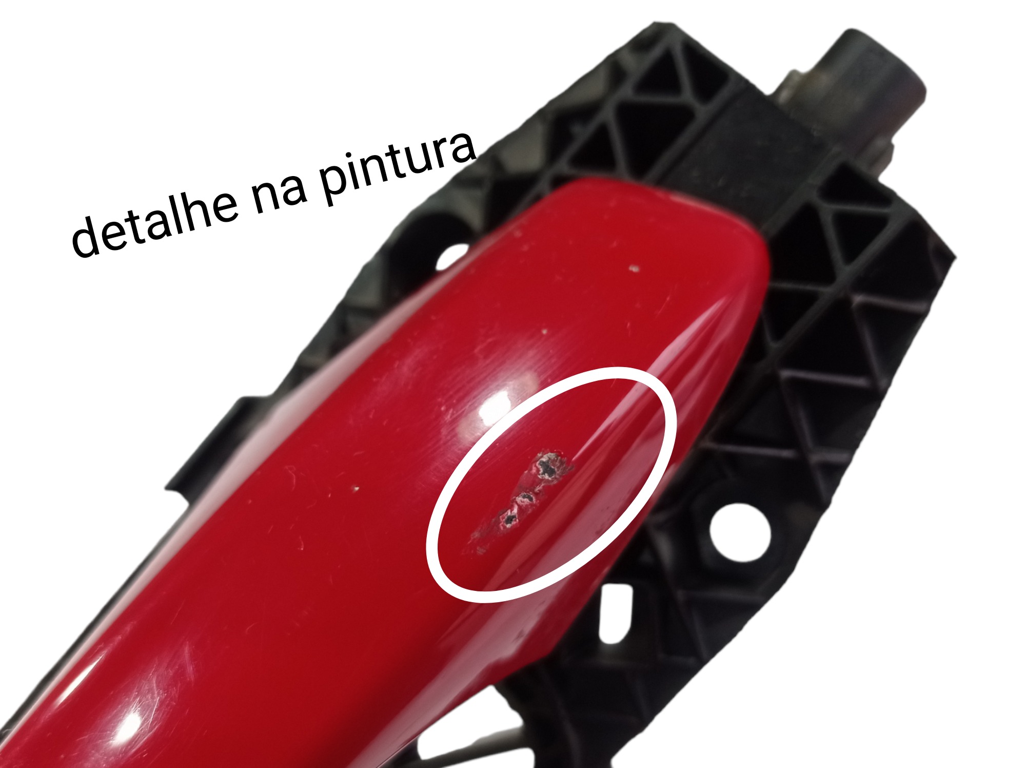 Maçaneta Ext Porta Dianteira Direita Vw Golf Tsi 2017 V585 Vermelho Dianteira 7